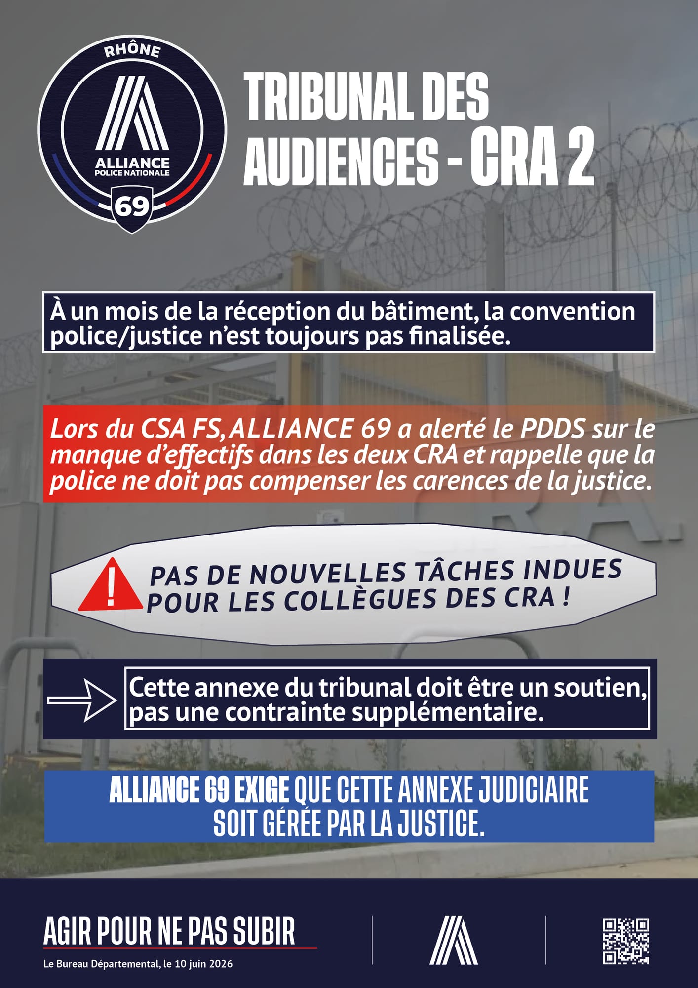 BD 69 TRIBUNAL DES AUDIENCES CRA 2