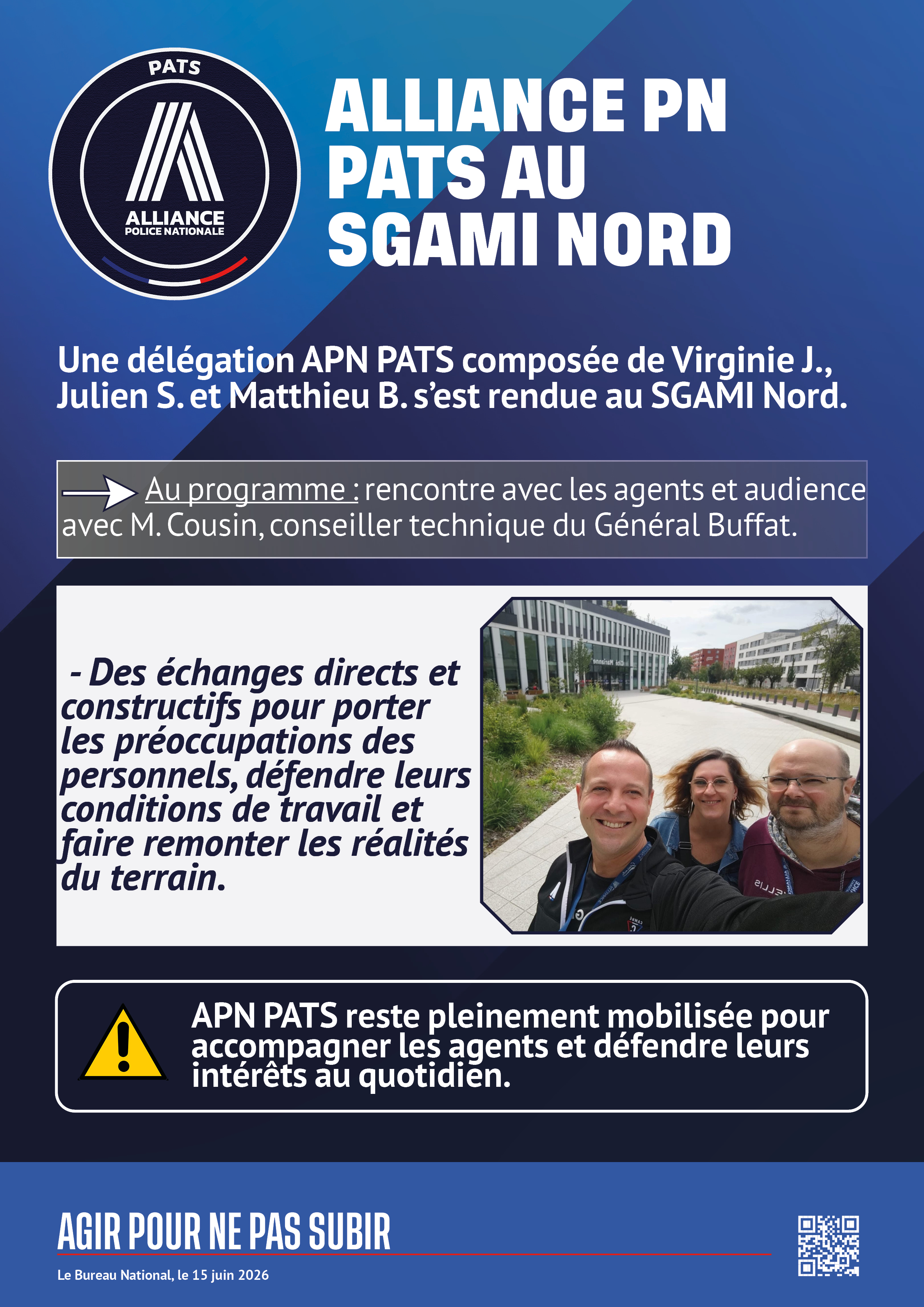 PATS DEPLACEMENT SGAMI NORD