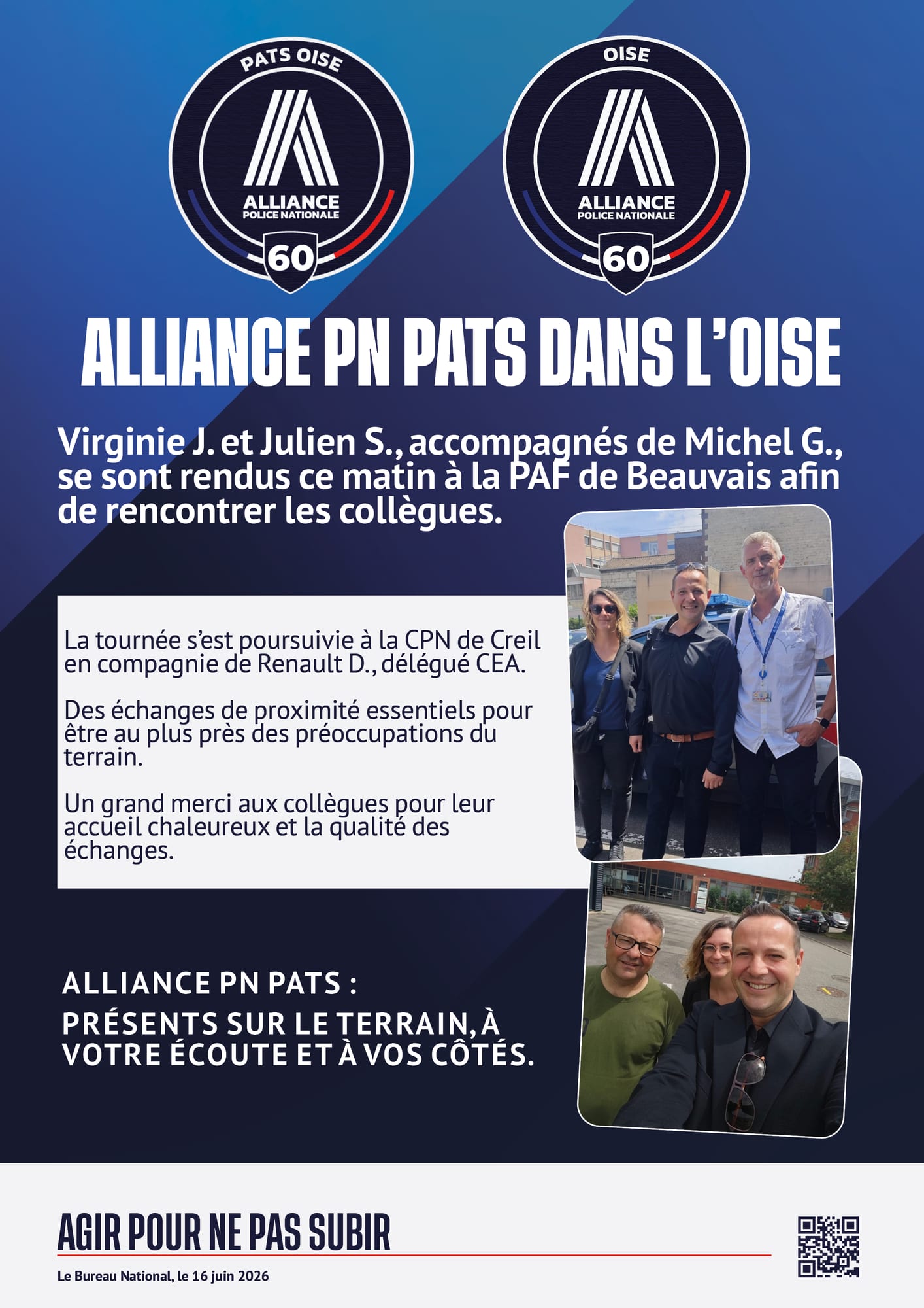 PATS TOURNEE DANS L'OISE