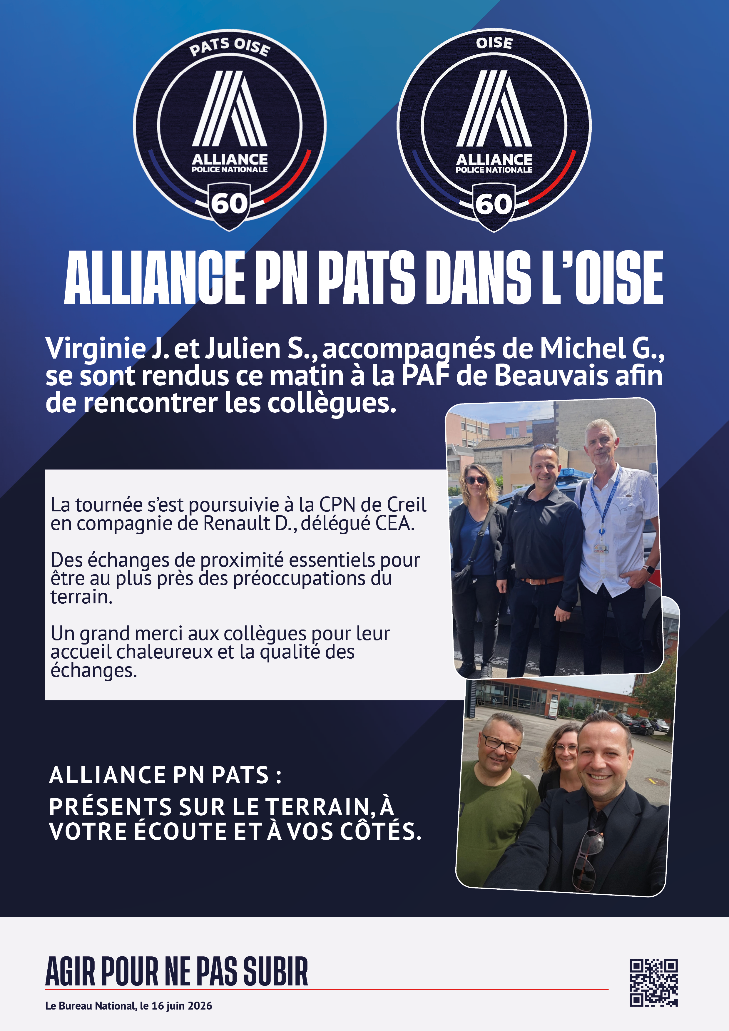 PATS TOURNEE DANS L'OISE
