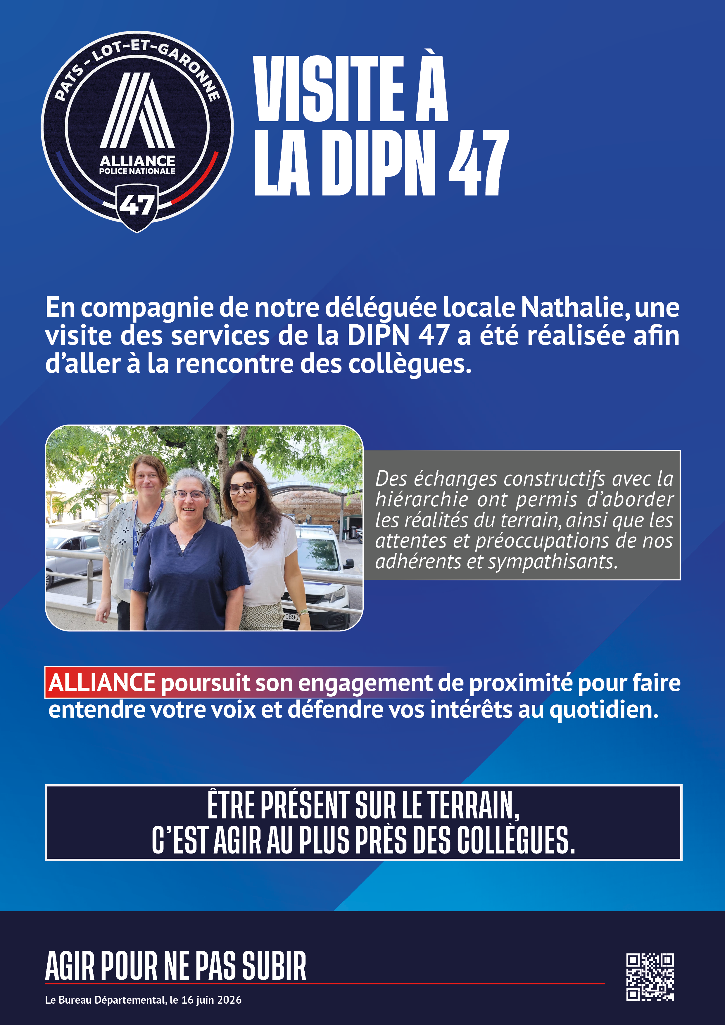 47 VISITE A LA DIPN