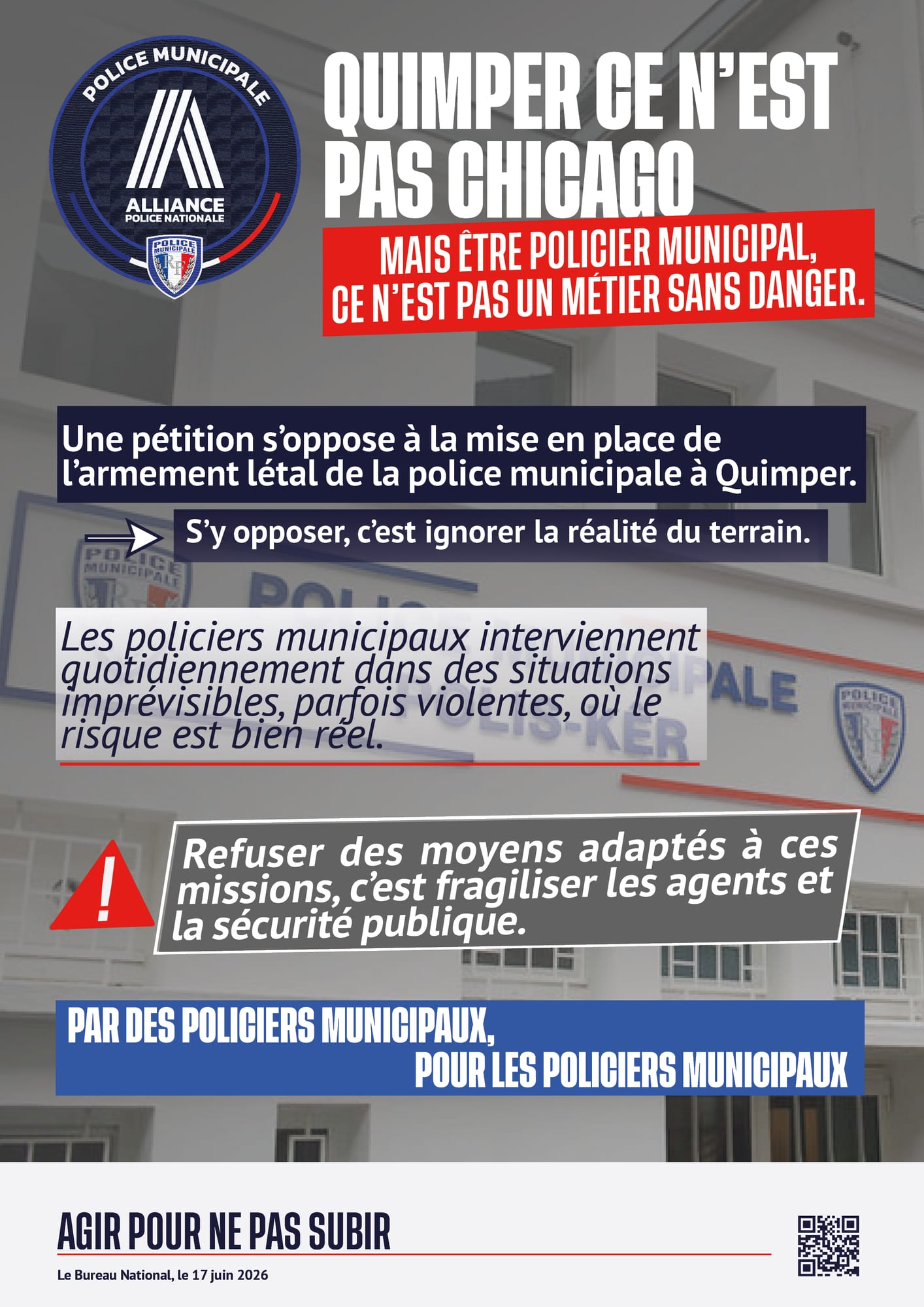 QUIMPER, PAS CHICAGO MAIS PAS SANS DANGER