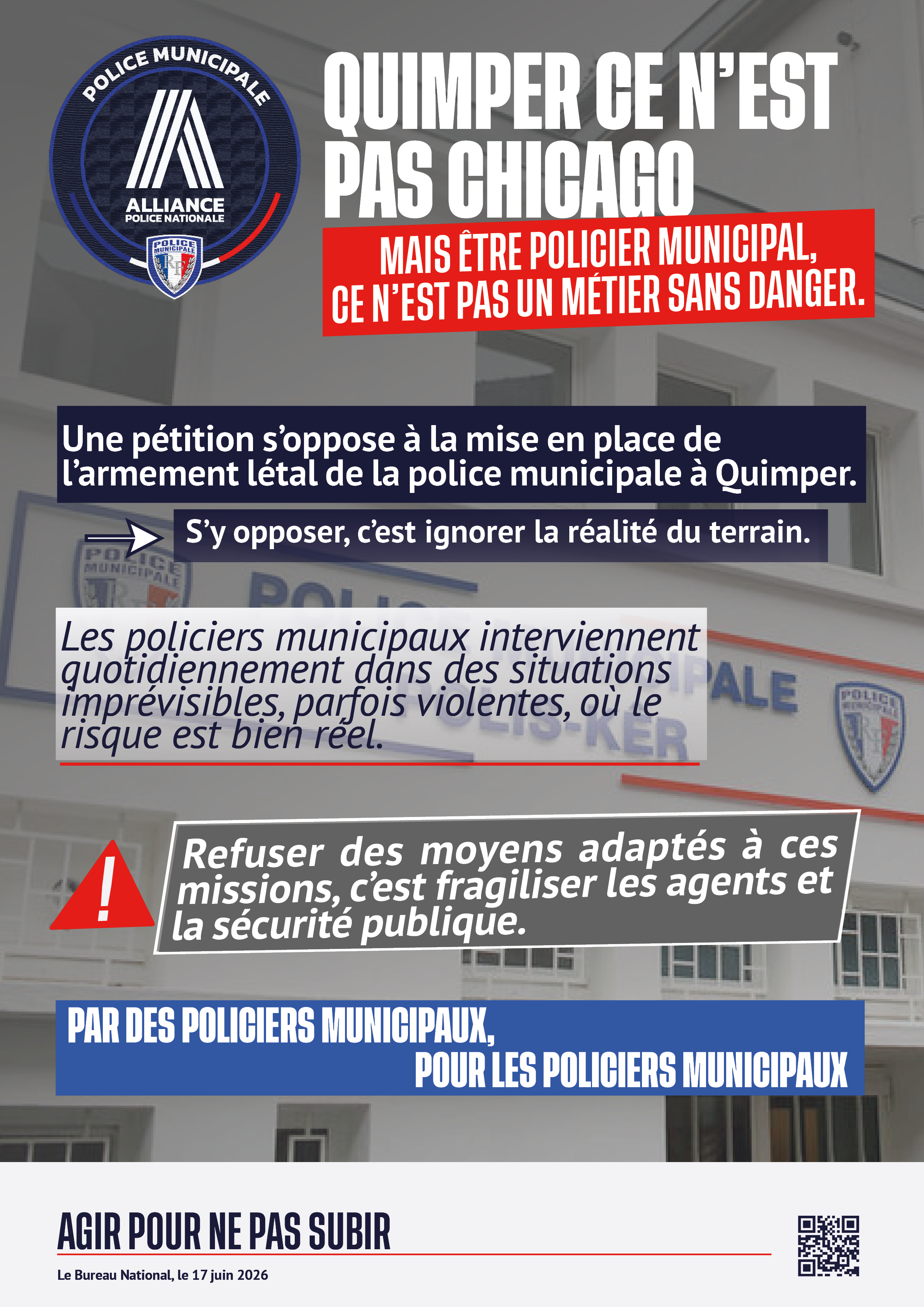 QUIMPER, PAS CHICAGO MAIS PAS SANS DANGER