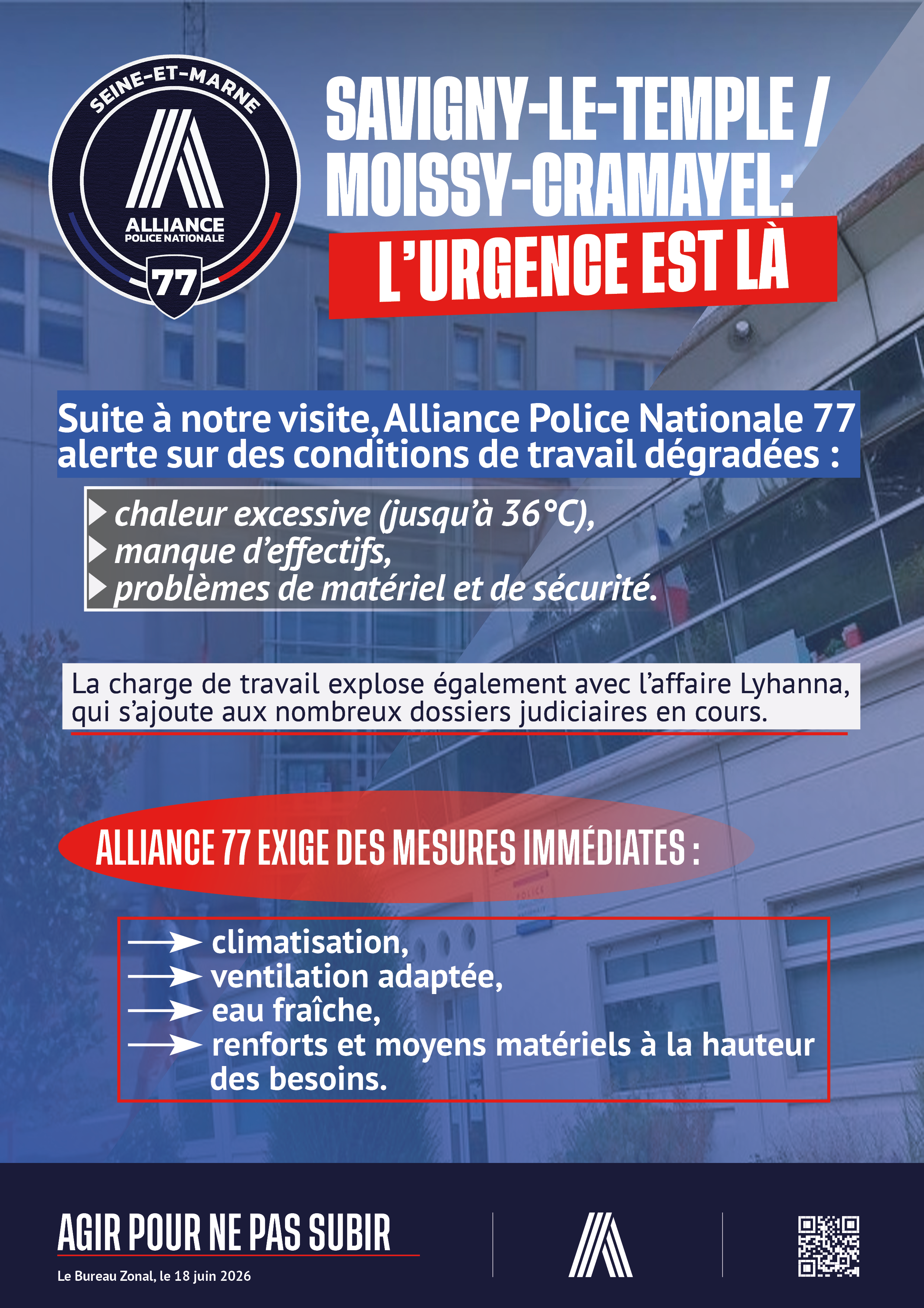 SAVIGNY / MOISSY L'URGENCE EST LA !