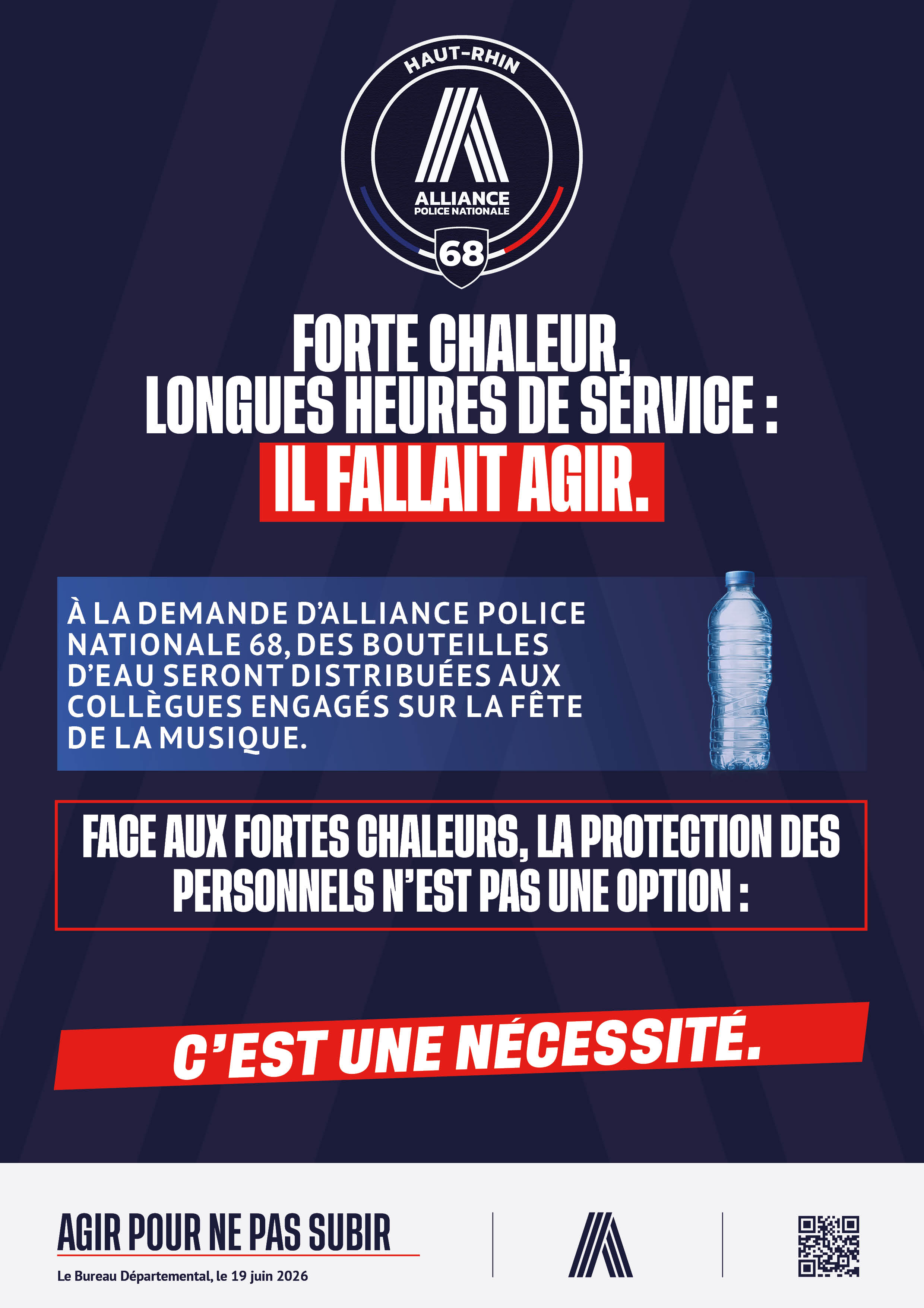 Forte chaleur, longues heures de service : il fallait agir.