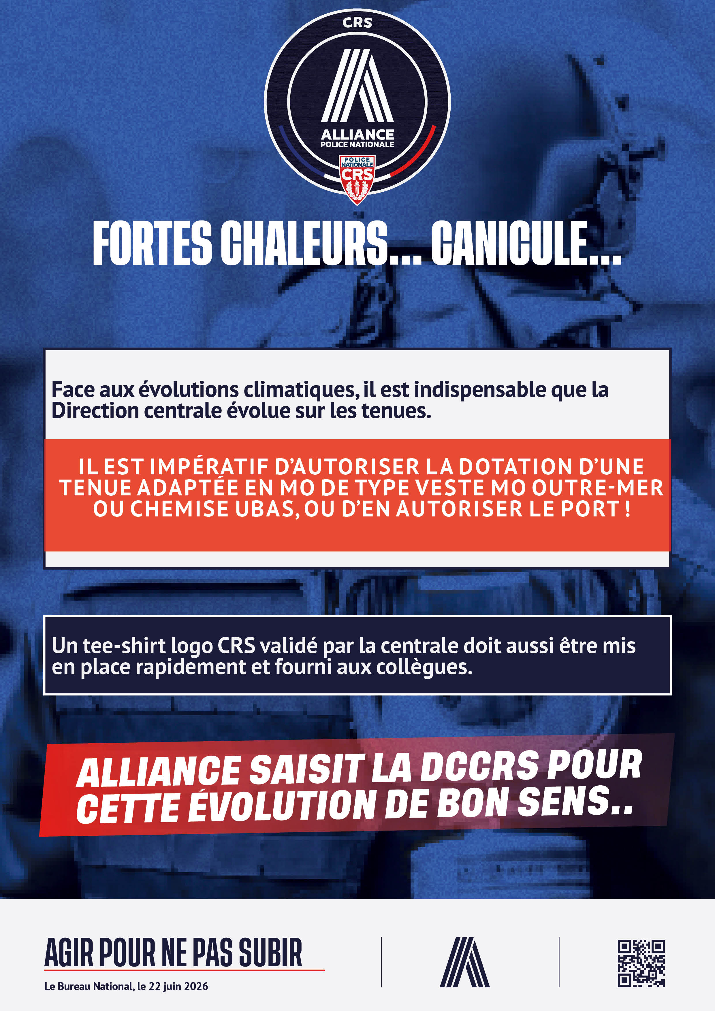Fortes chaleurs… canicule…