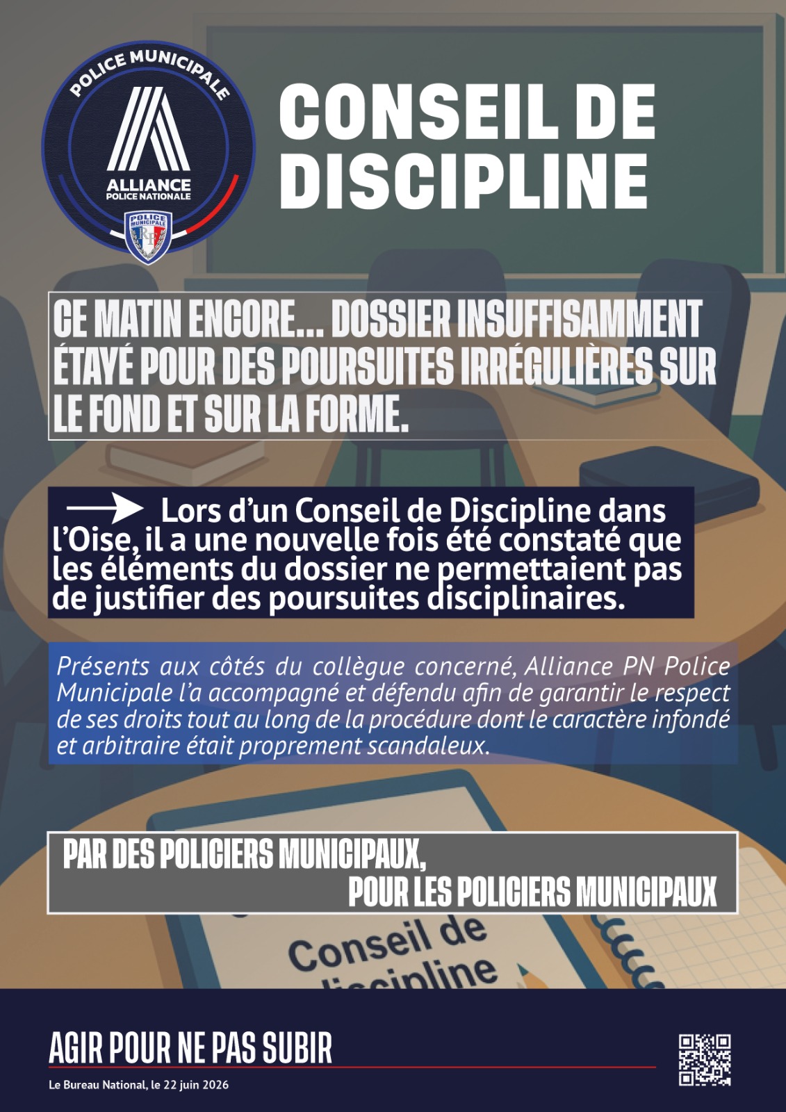 CONSEIL DE DISCIPLINE