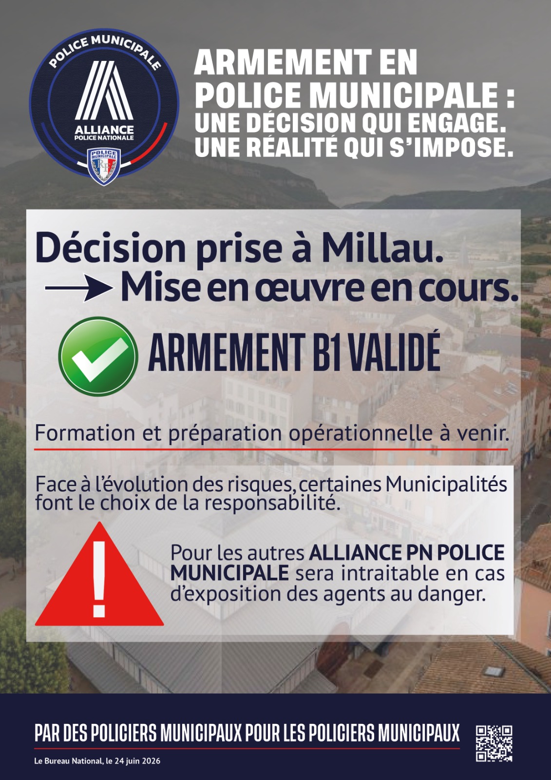Armement en Police Municipale : une décision qui engage. Une réalité qui s’impose.