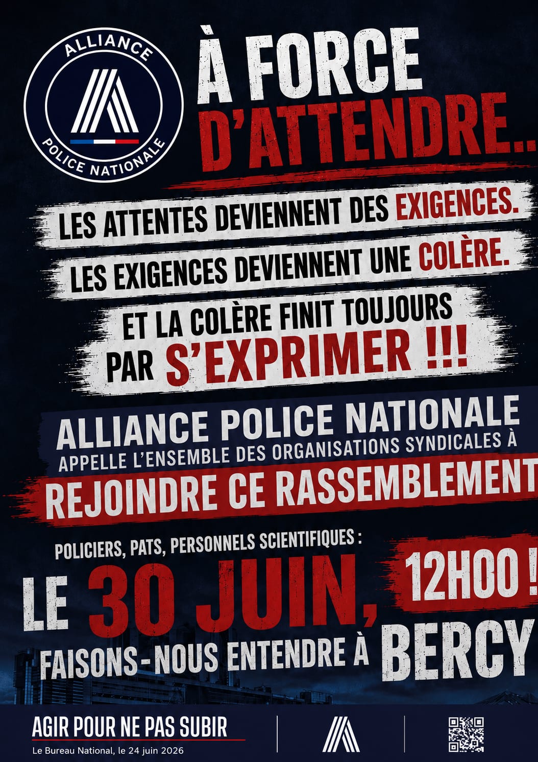 À FORCE D'ATTENDRE...