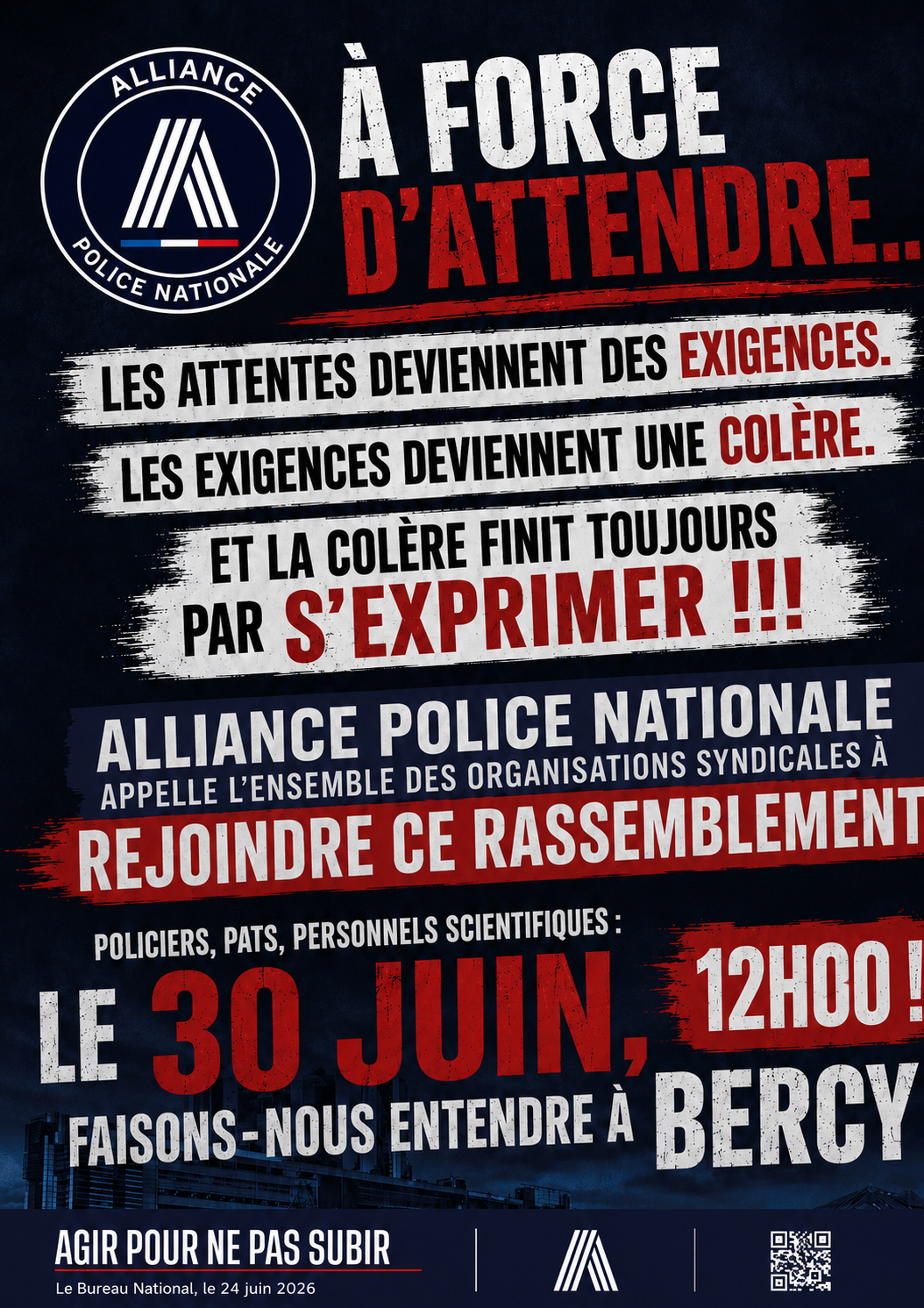 À FORCE D'ATTENDRE...