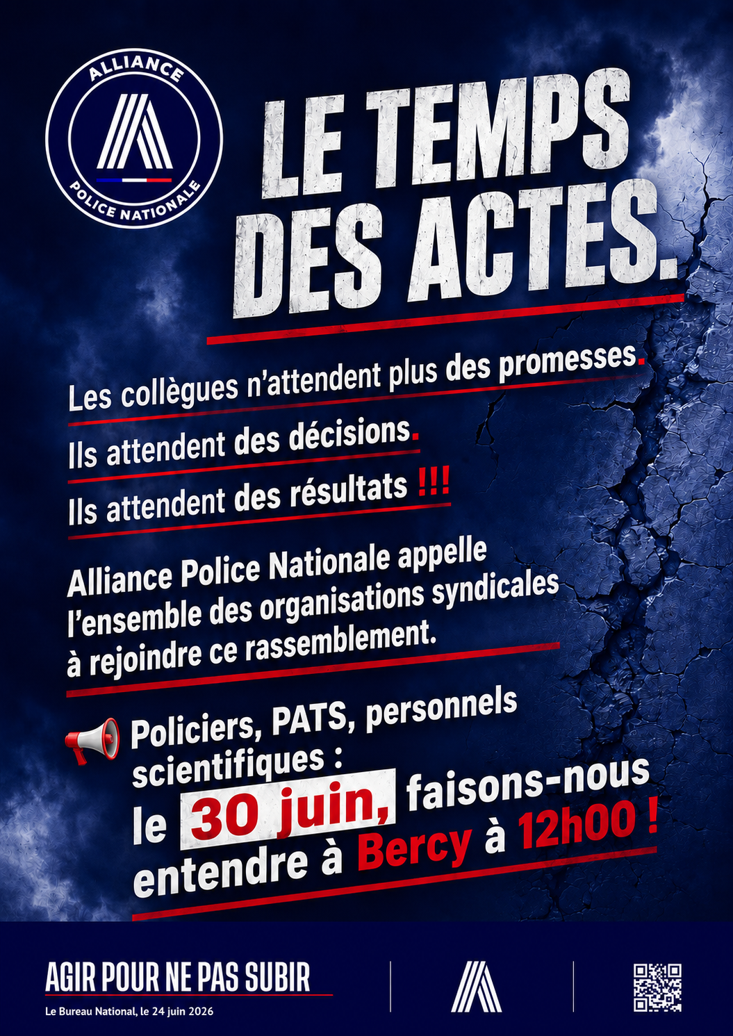 LE TEMPS DES ACTES