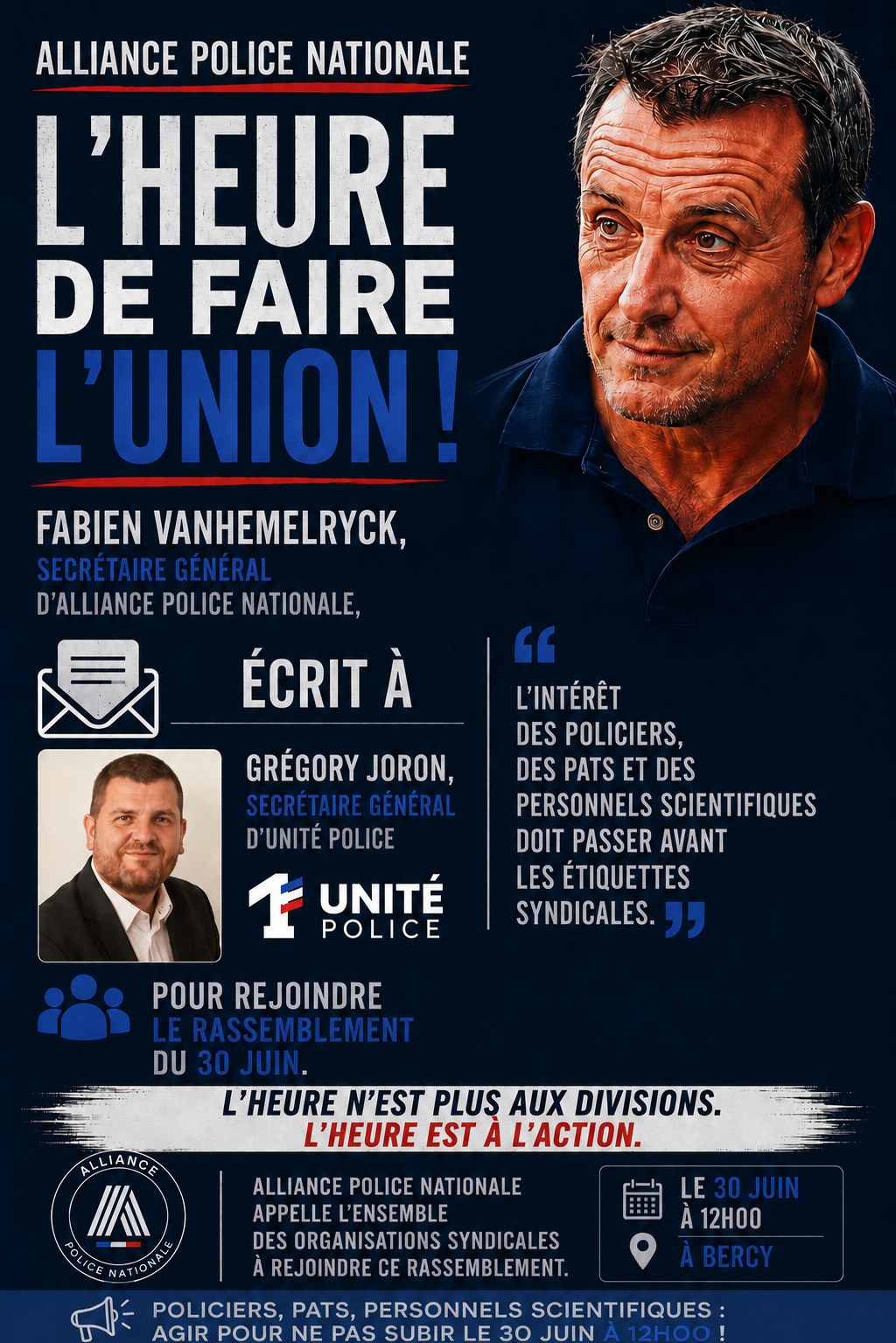 L'HEURE DE FAIRE L'UNION