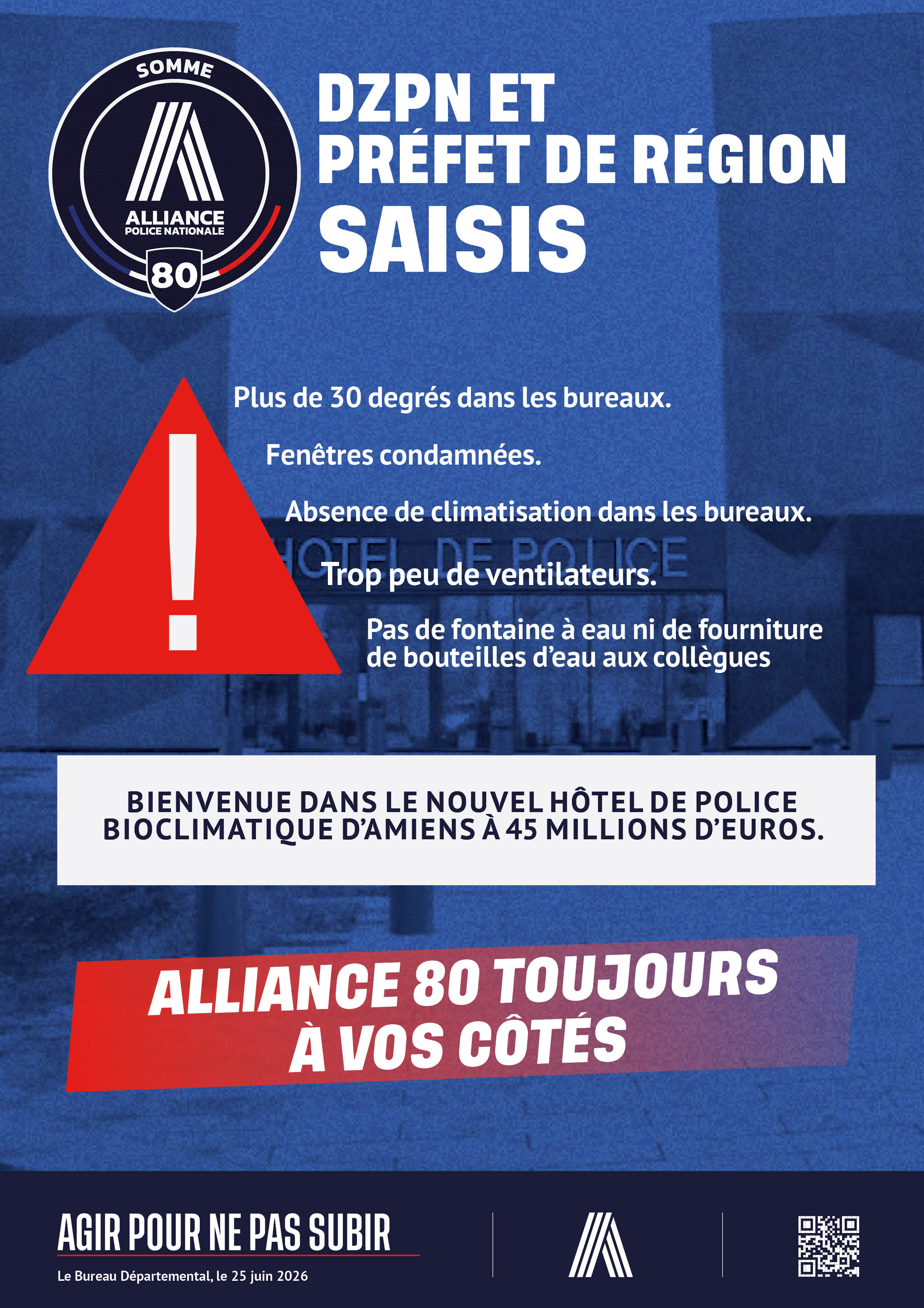 DZPN et Préfet de Région saisis