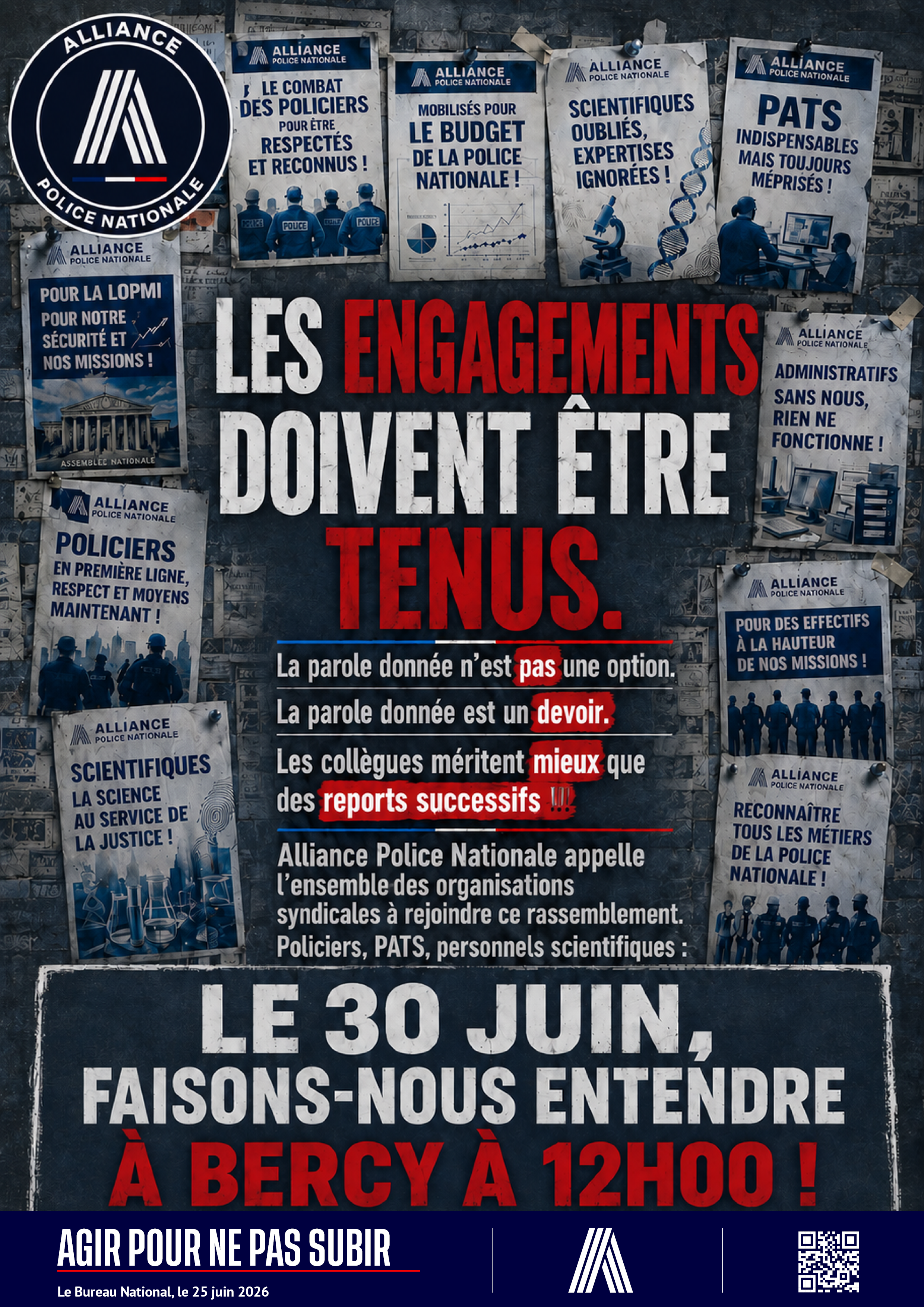 LES ENGAGEMENTS DOIVENT ETRE TENUS