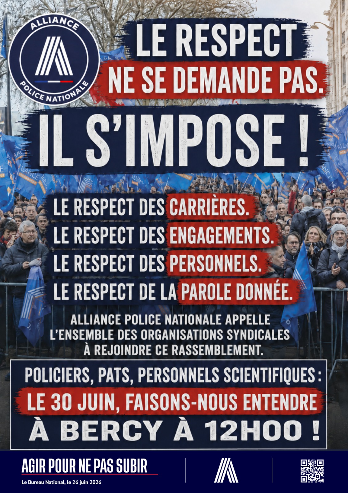LE RESPECT NE SE DEMANDE PAS. IL S'IMPOSE !