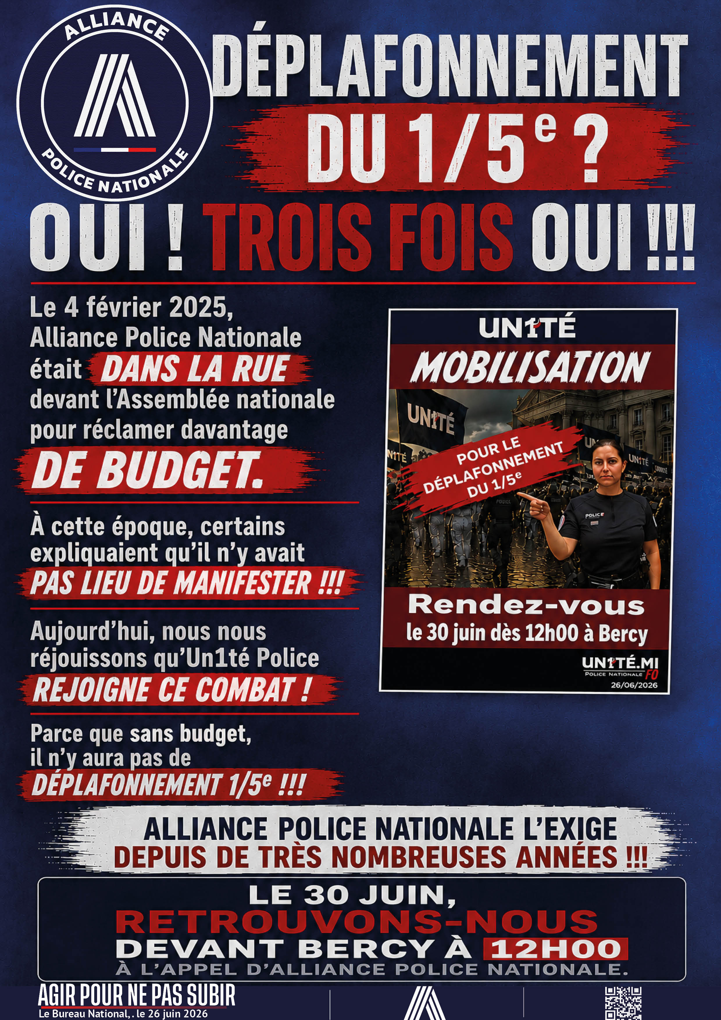 DÉPLAFONNEMENT DU 1/5e ? OUI ! TROIS FOIS OUI !!!