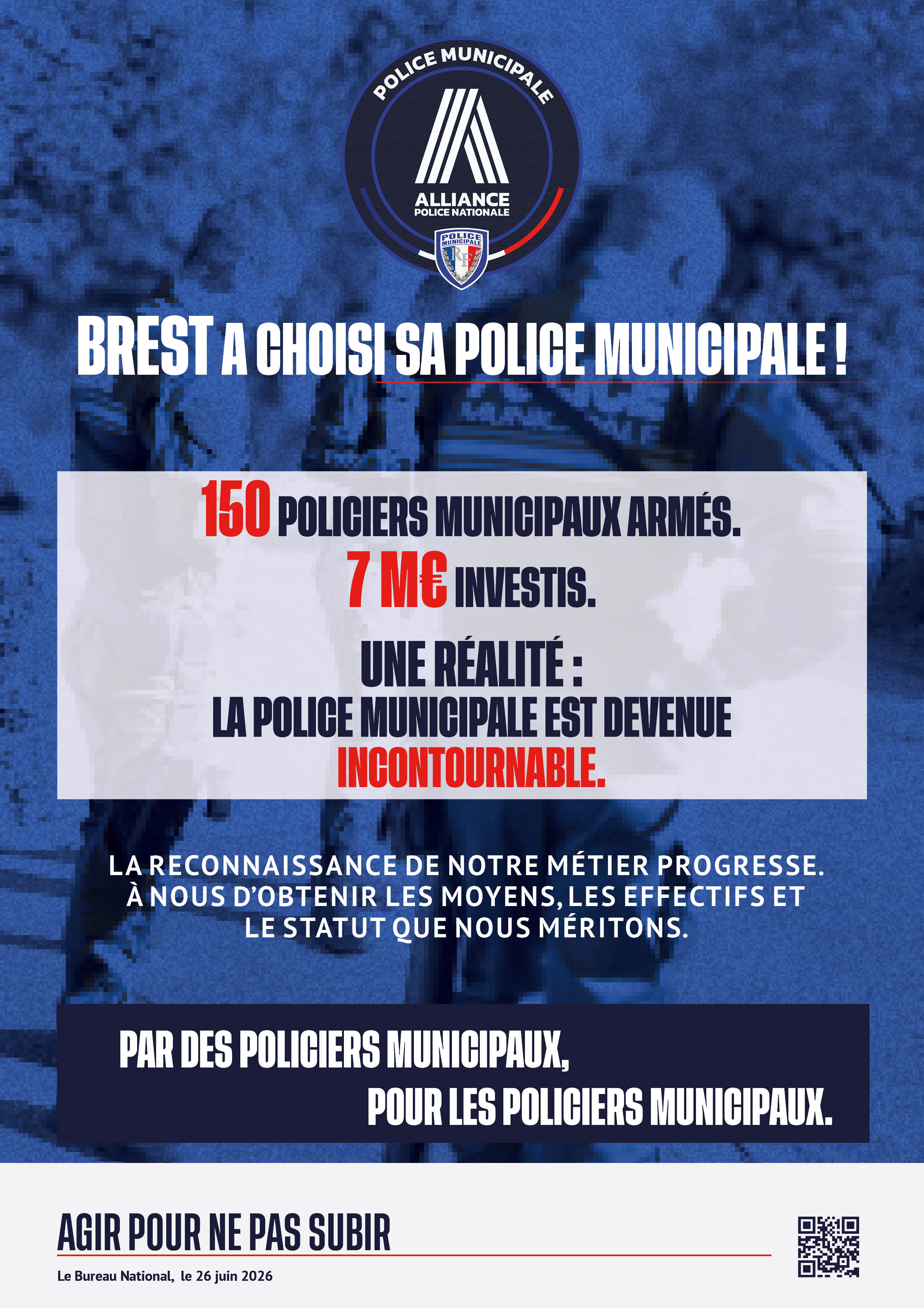 BREST A CHOISI SA POLICE MUNICIPALE !
