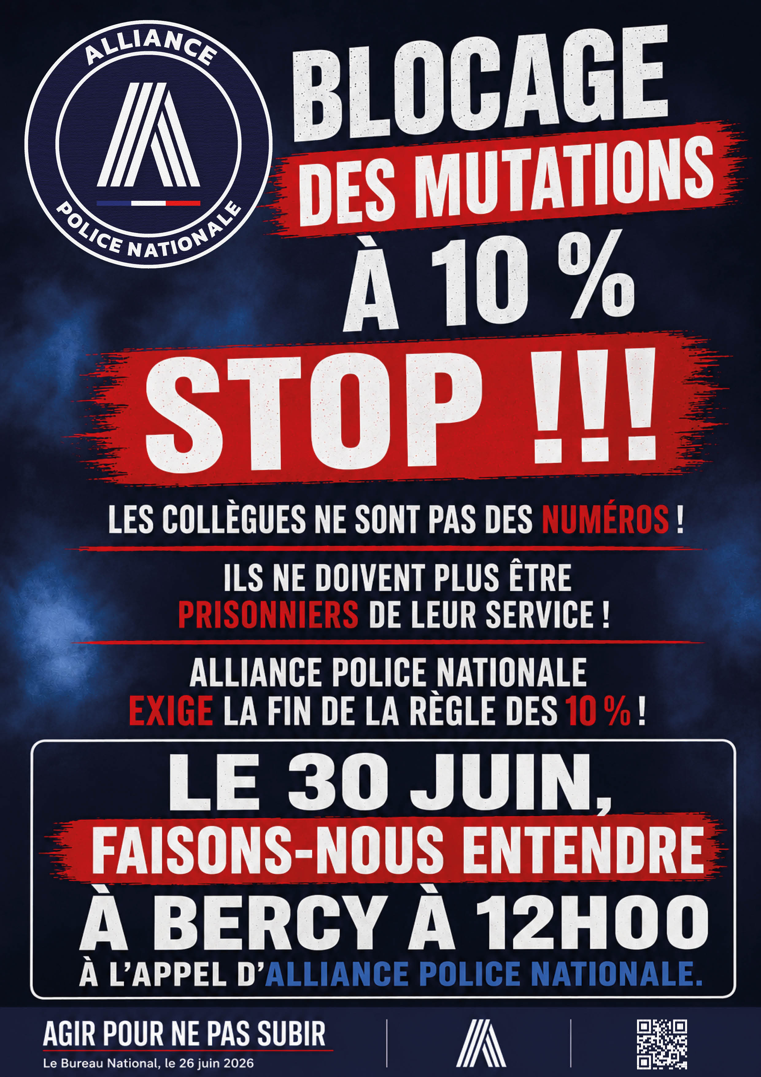 BLOCAGE DES MUTATIONS À 10 % STOP !!!