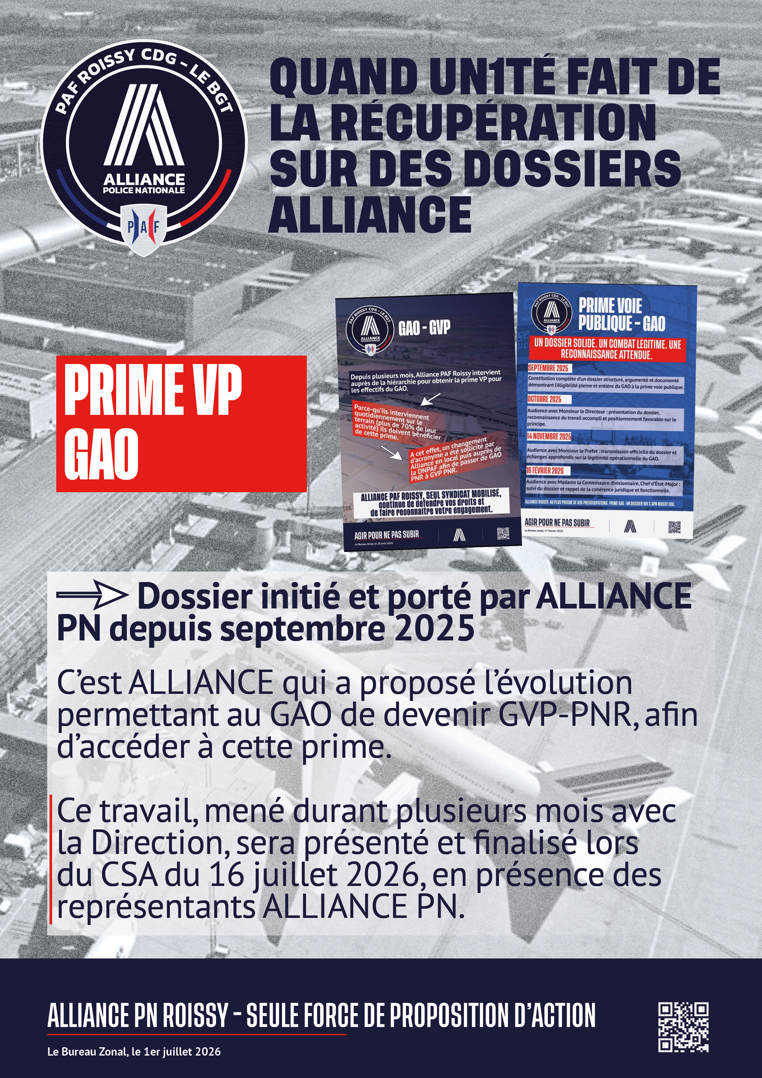 QUAND UNITE FAIT DE LA RECUP SUR DOSSIERS ALIANCE