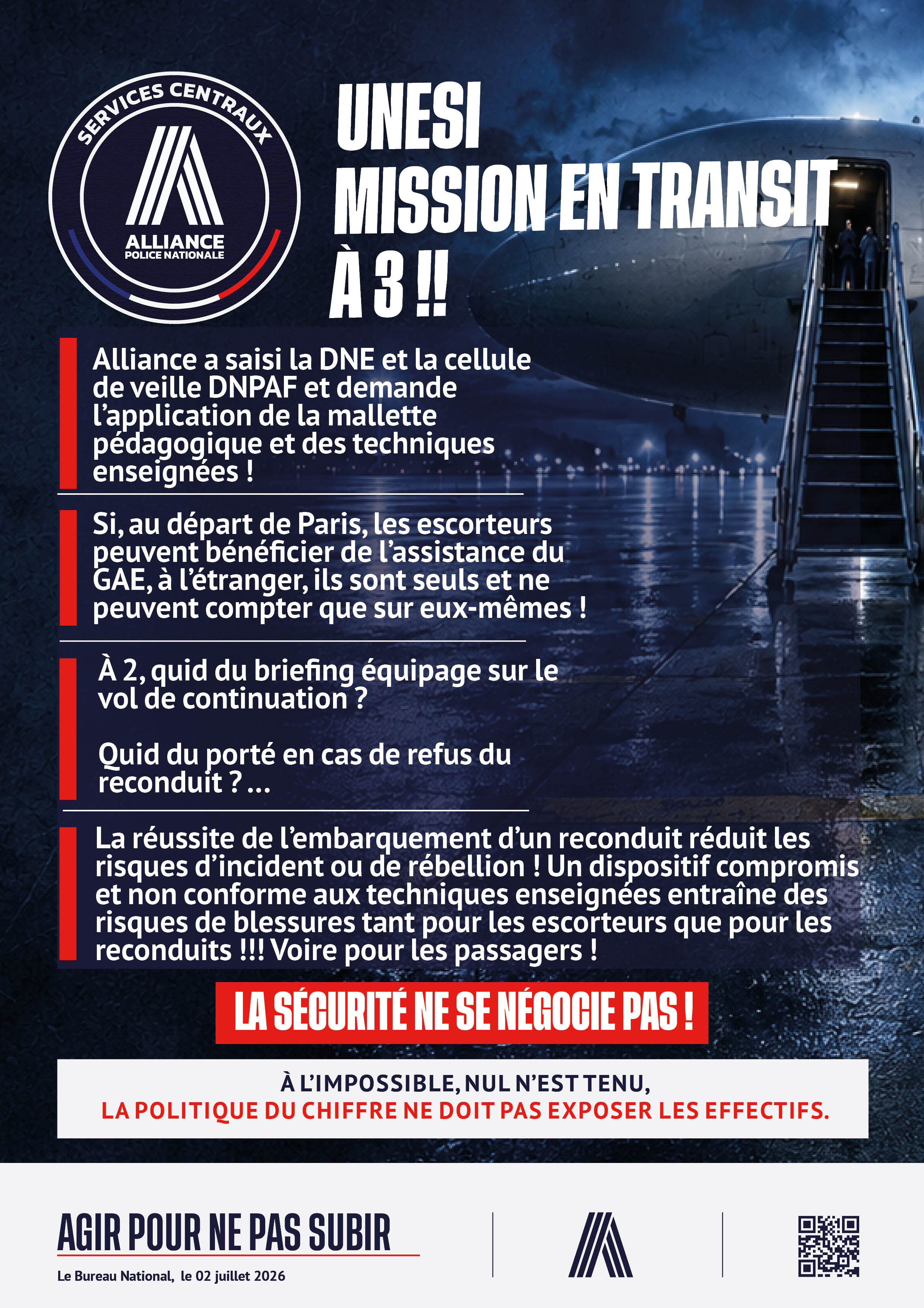 UNESI Mission en transit à 3 !!