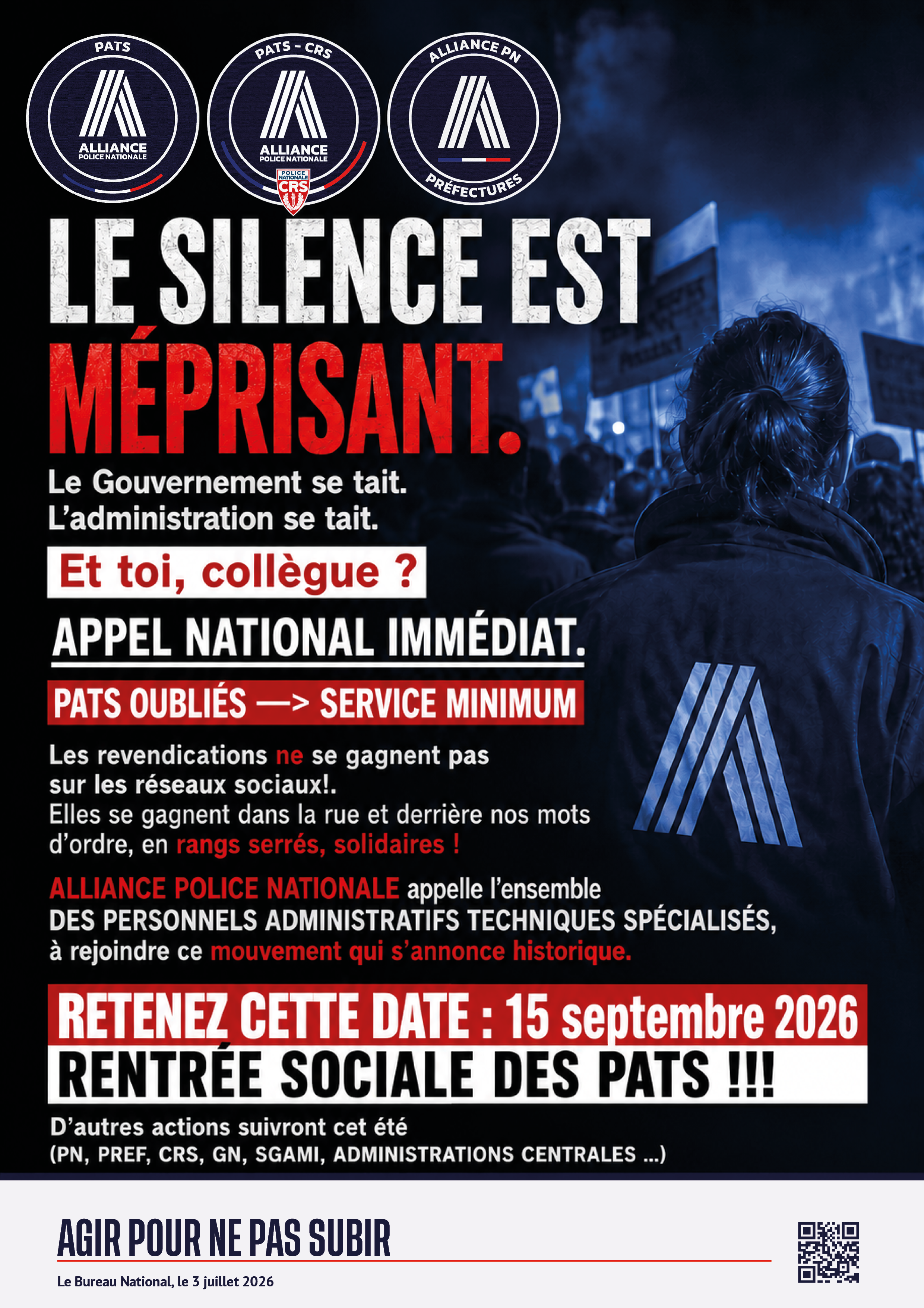 le silence est méprisant