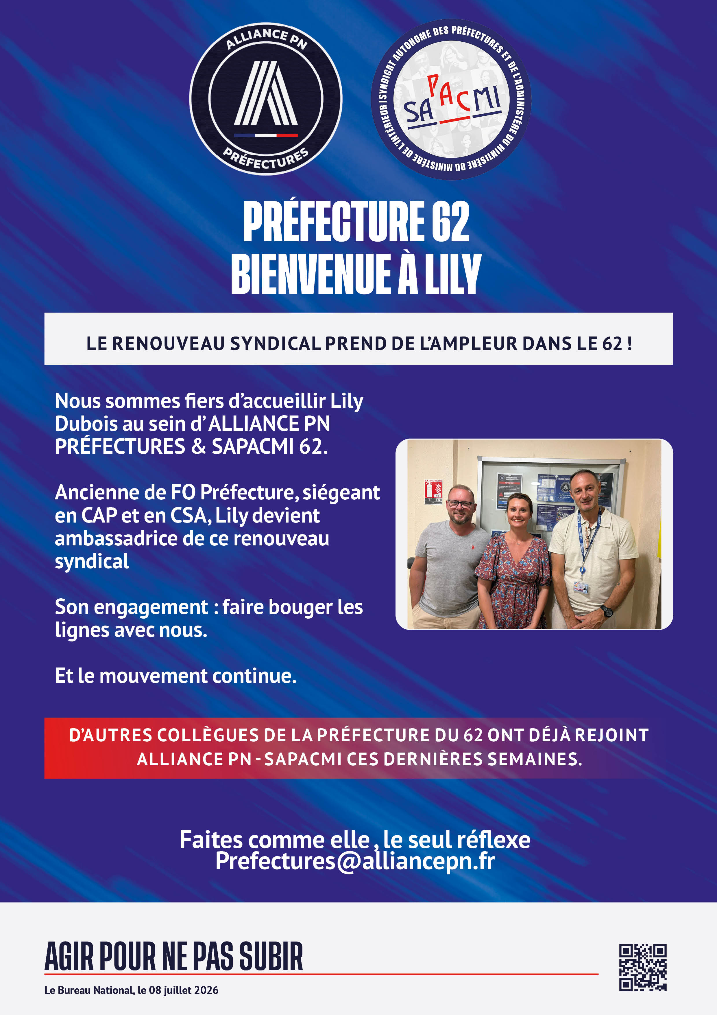 PRÉFECTURE 62 BIENVENUE À LILY