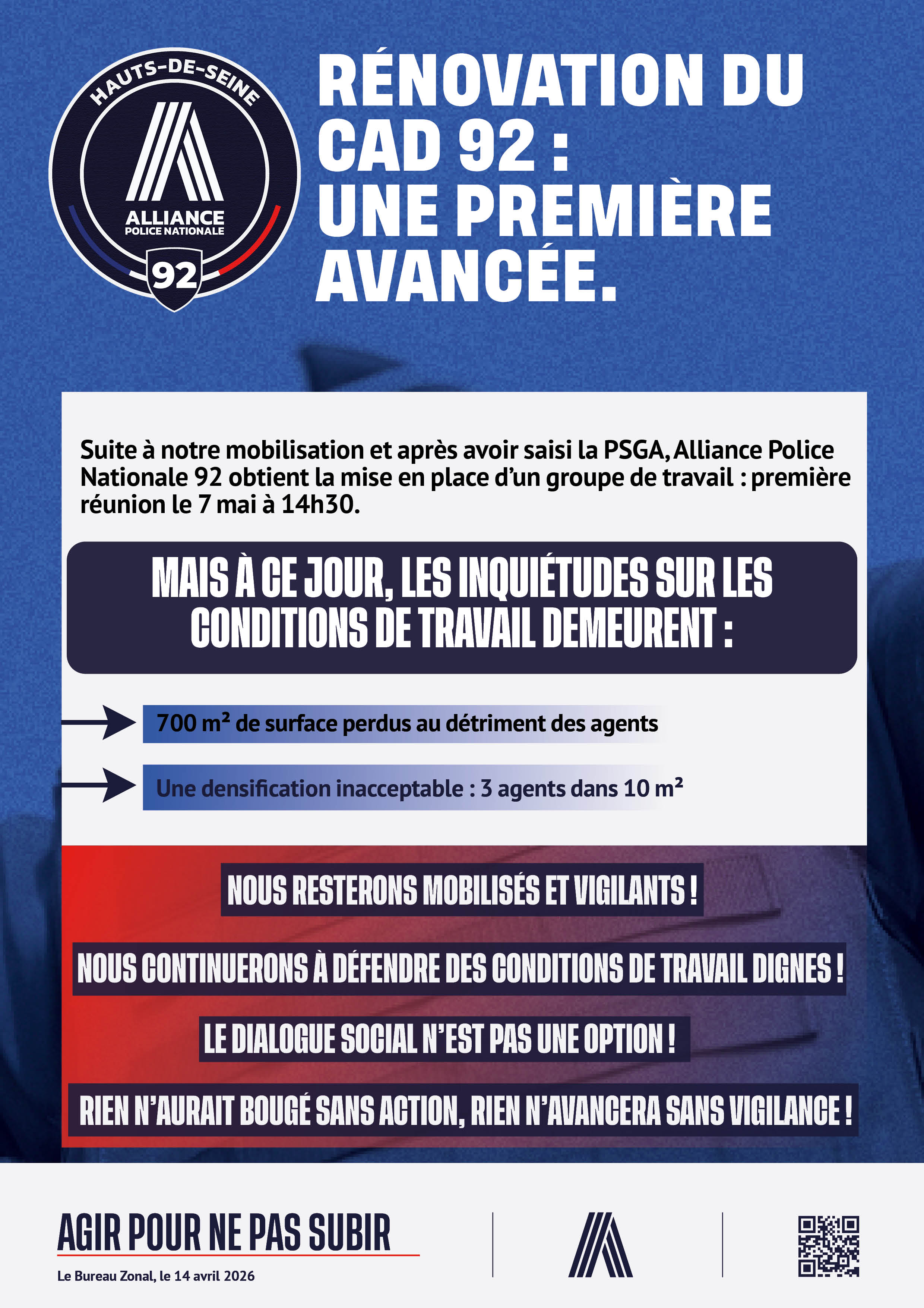 RÉNOVATION DU CAD 92 : UNE PREMIÈRE AVANCÉE