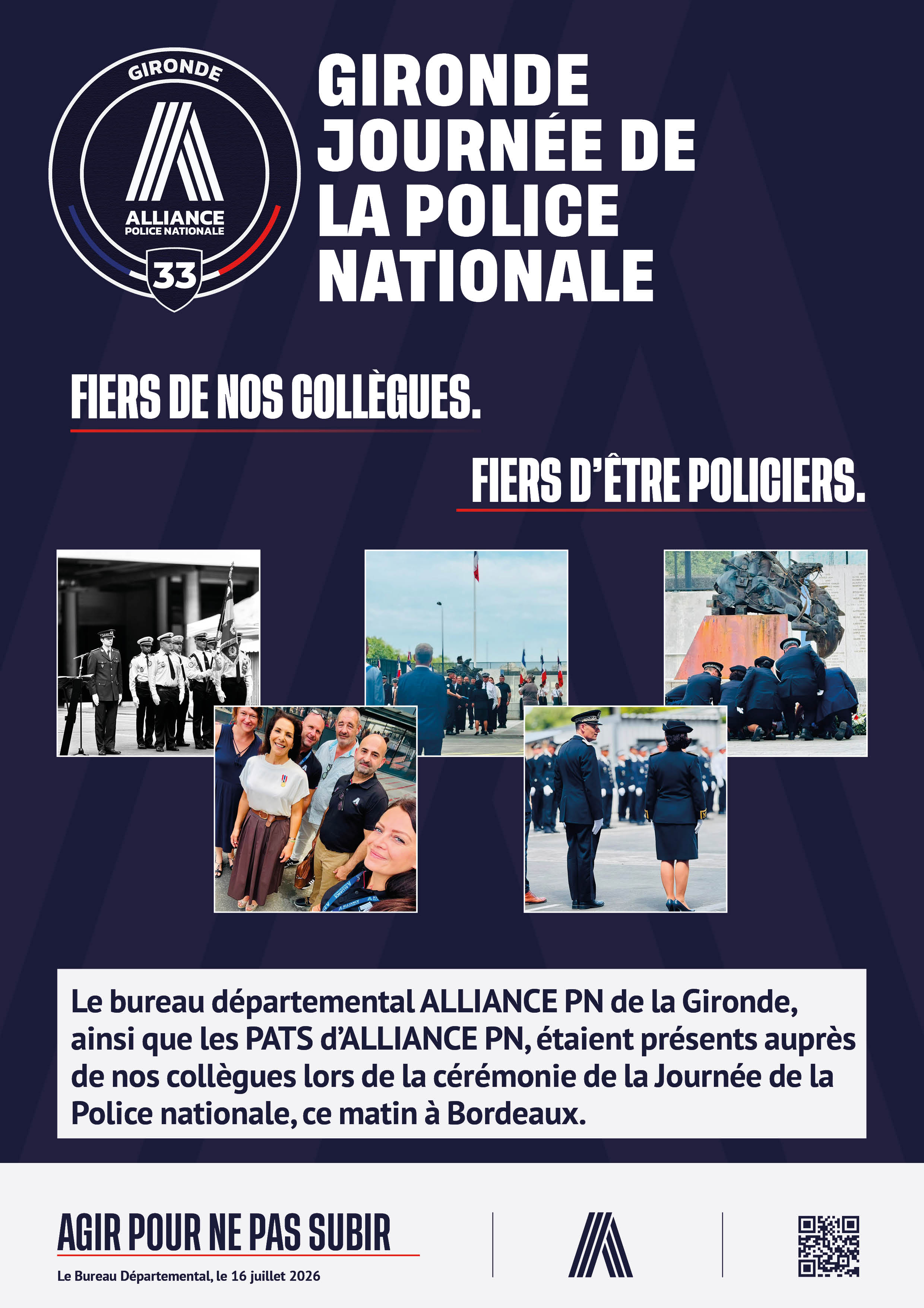 GIRONDE JOURNÉE DE LA POLICE NATIONALE 16/07/2026