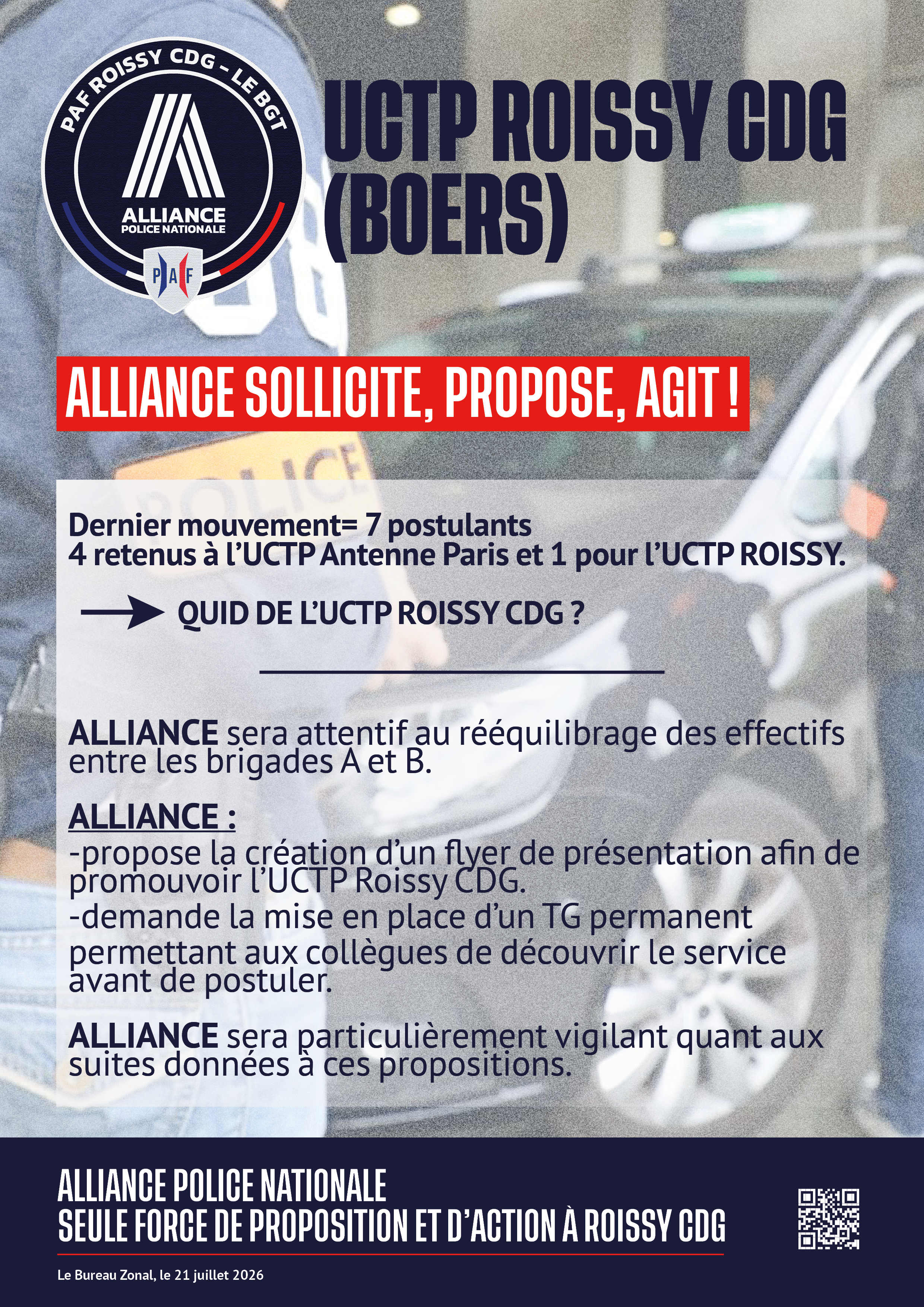 UCTP ROISSY CDG (BOERS)
