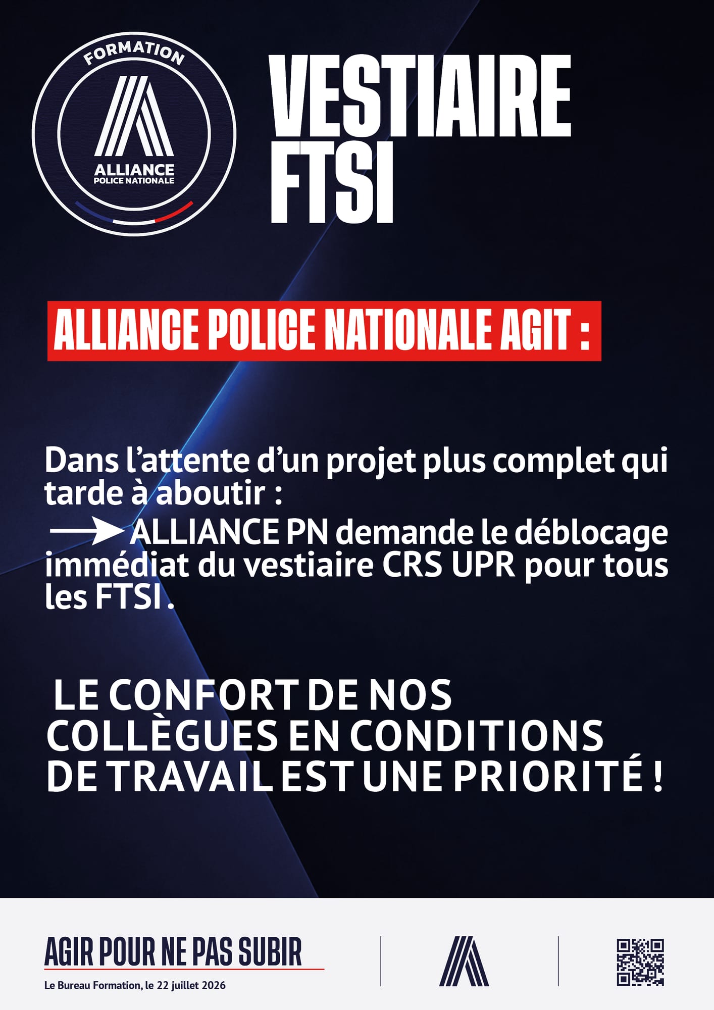 VESTIAIRES FTSI