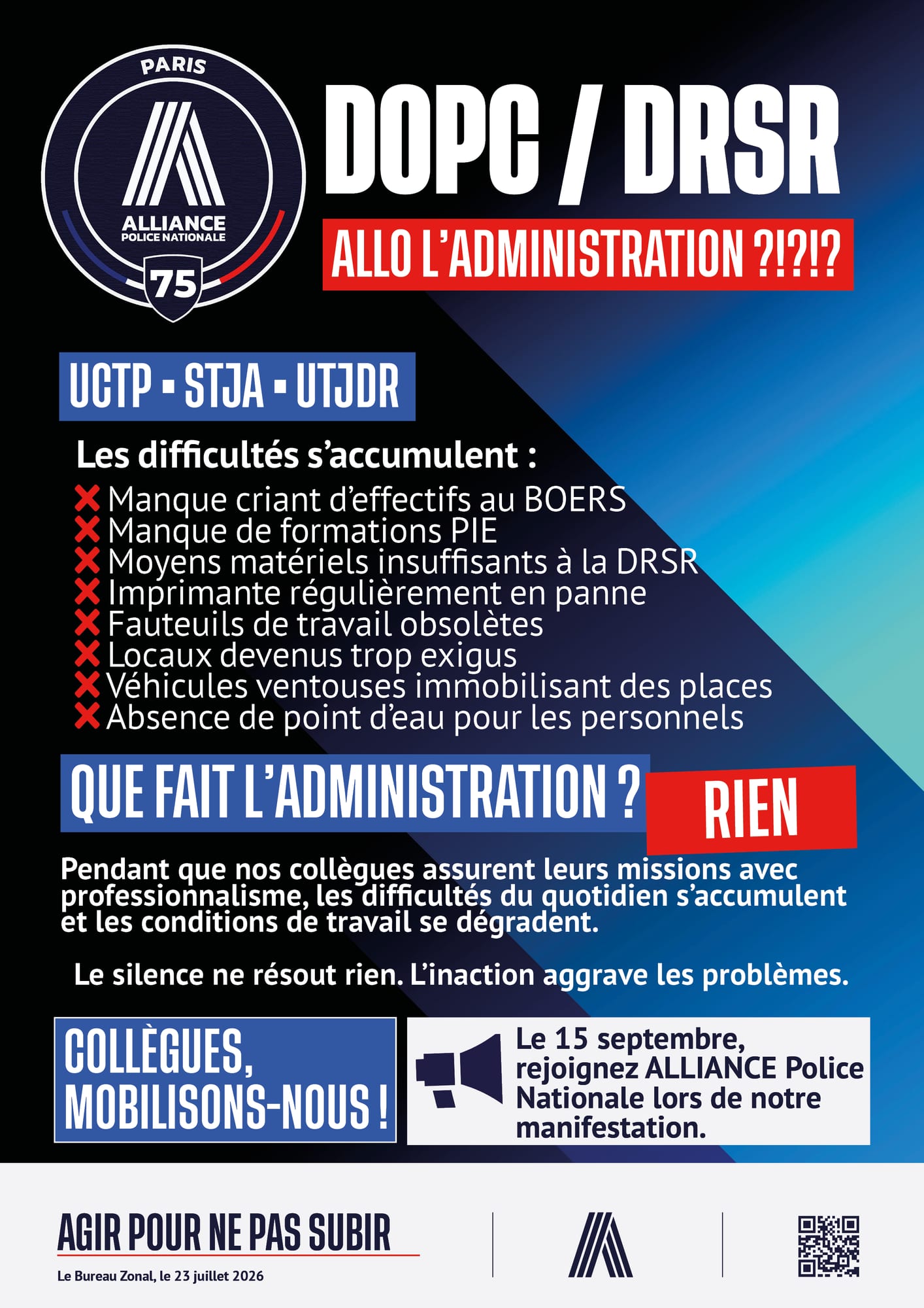 DOPC DRSR ALLO L'ADMINISTRATION ?