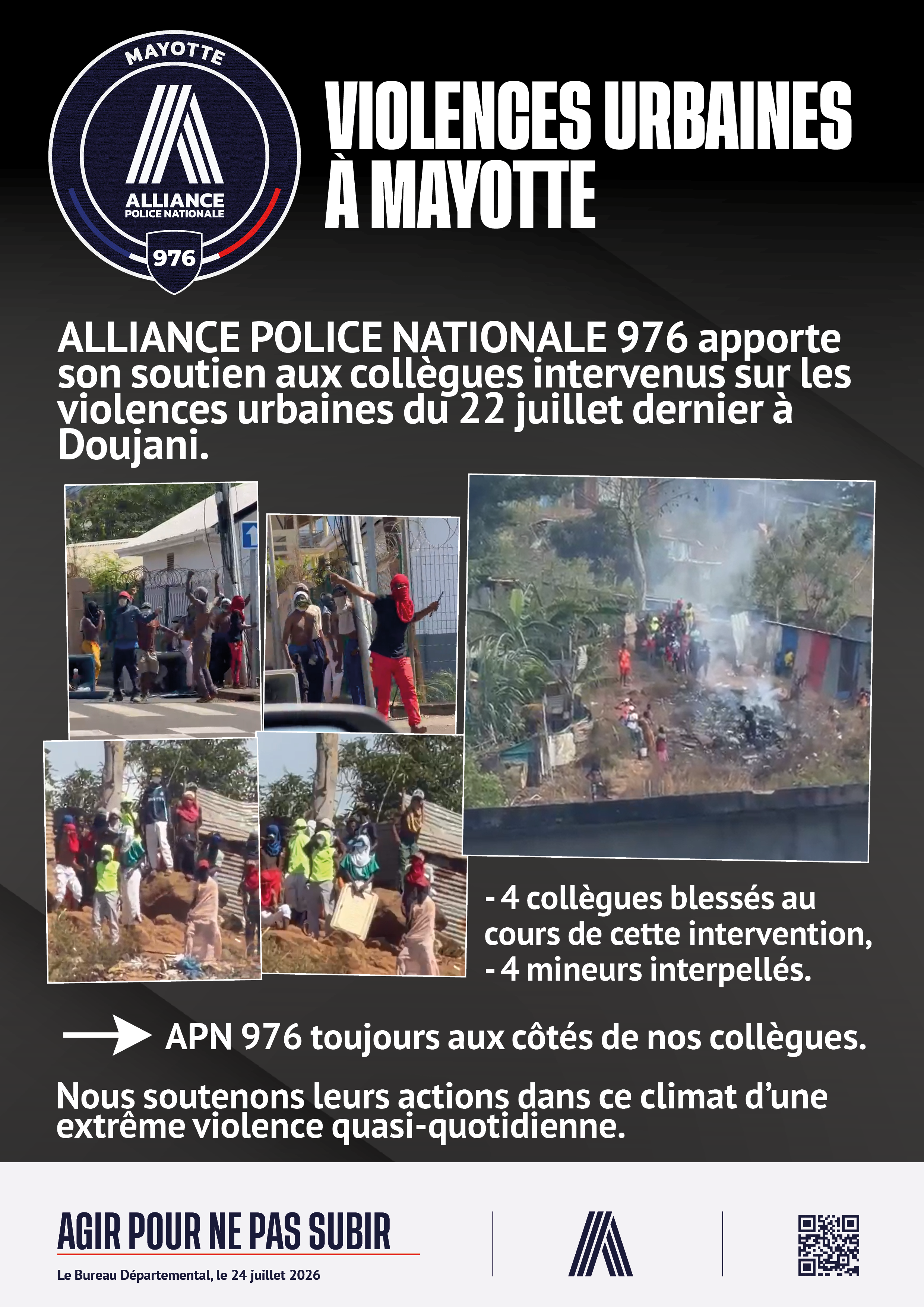 VIOLENCES URBAINES à MAYOTTE