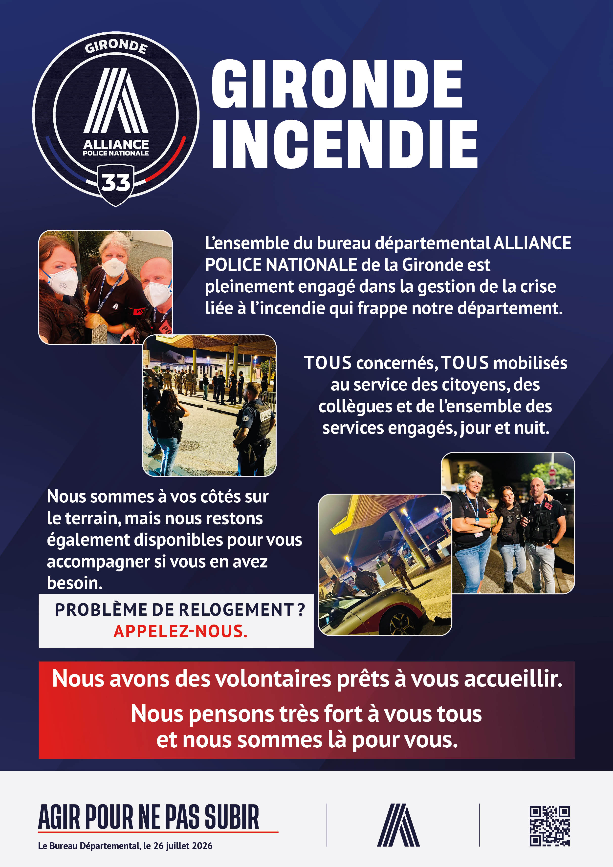 GIRONDE – INCENDIE