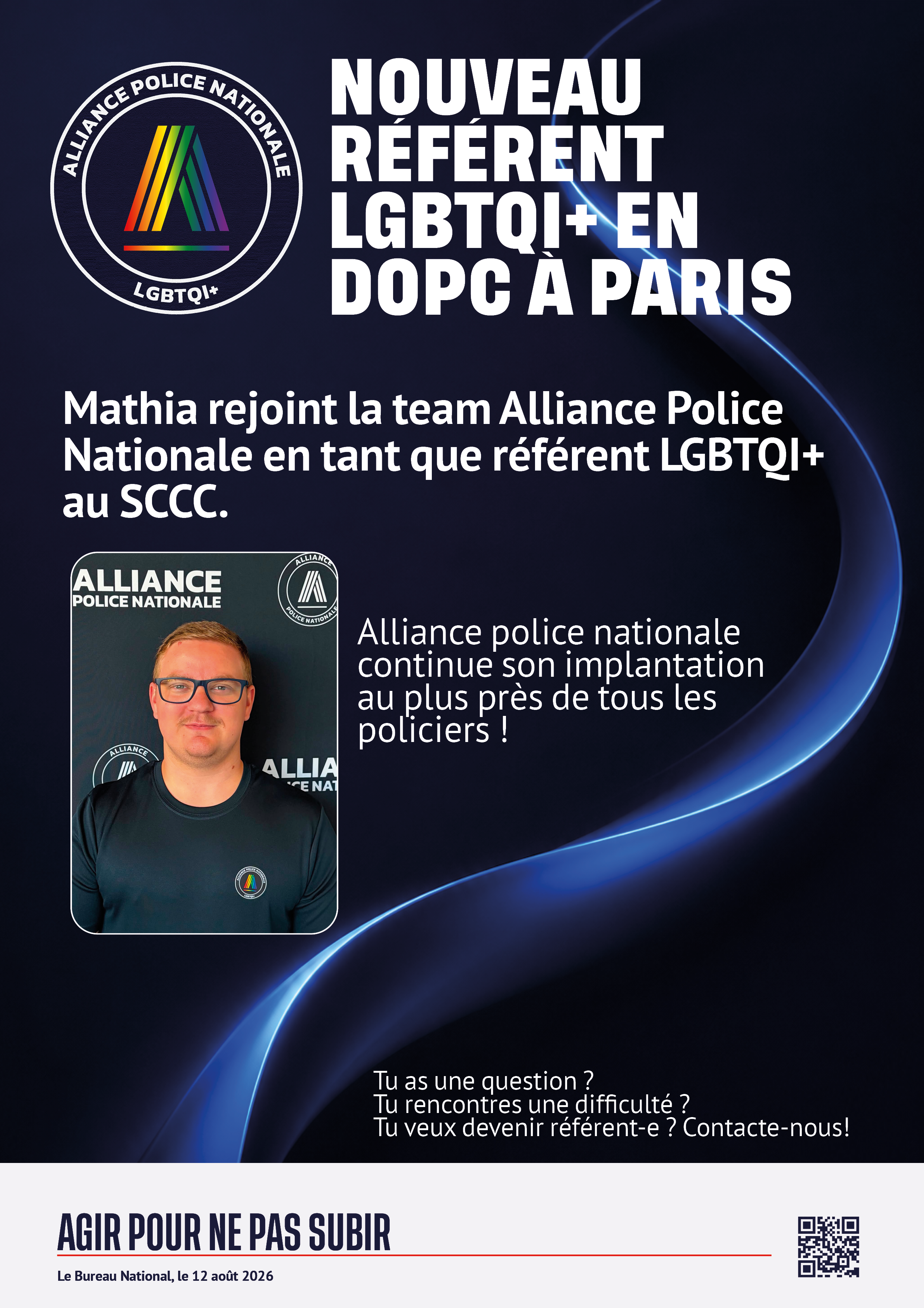 Nouveau référent à la DOPC / SCCC