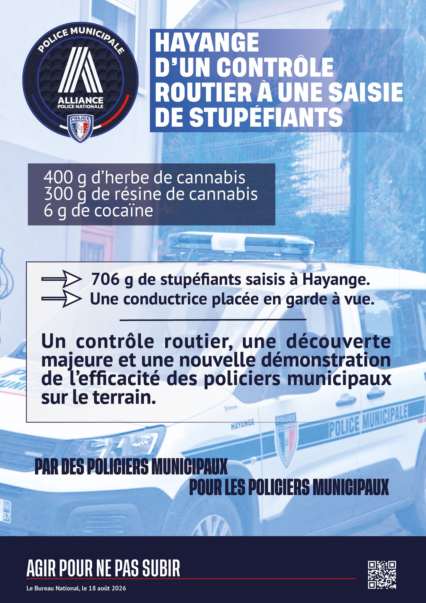 HAYANGE - d'un contrôle routier à une saisie de stupéfiants