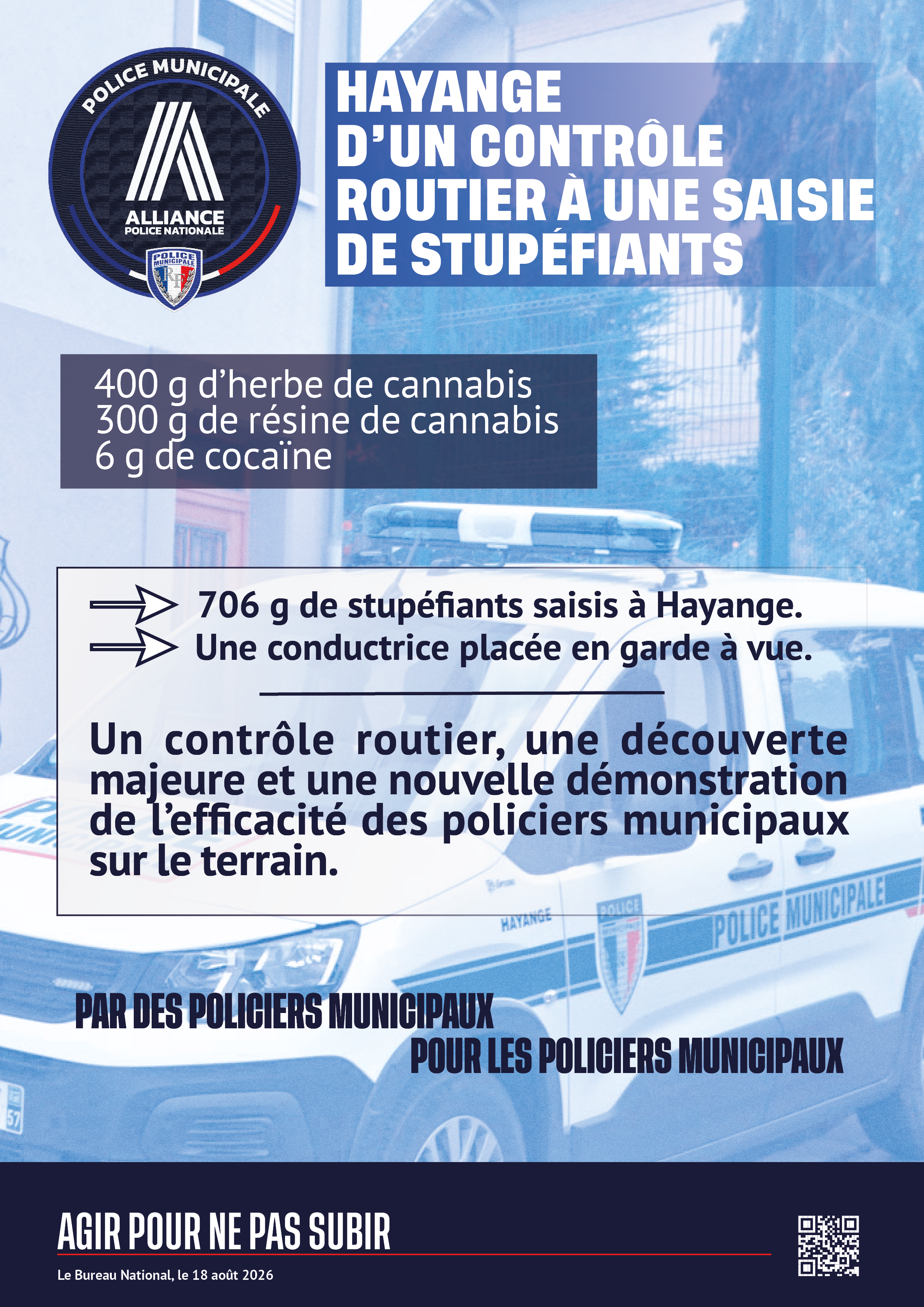 HAYANGE - d'un contrôle routier à une saisie de stupéfiants