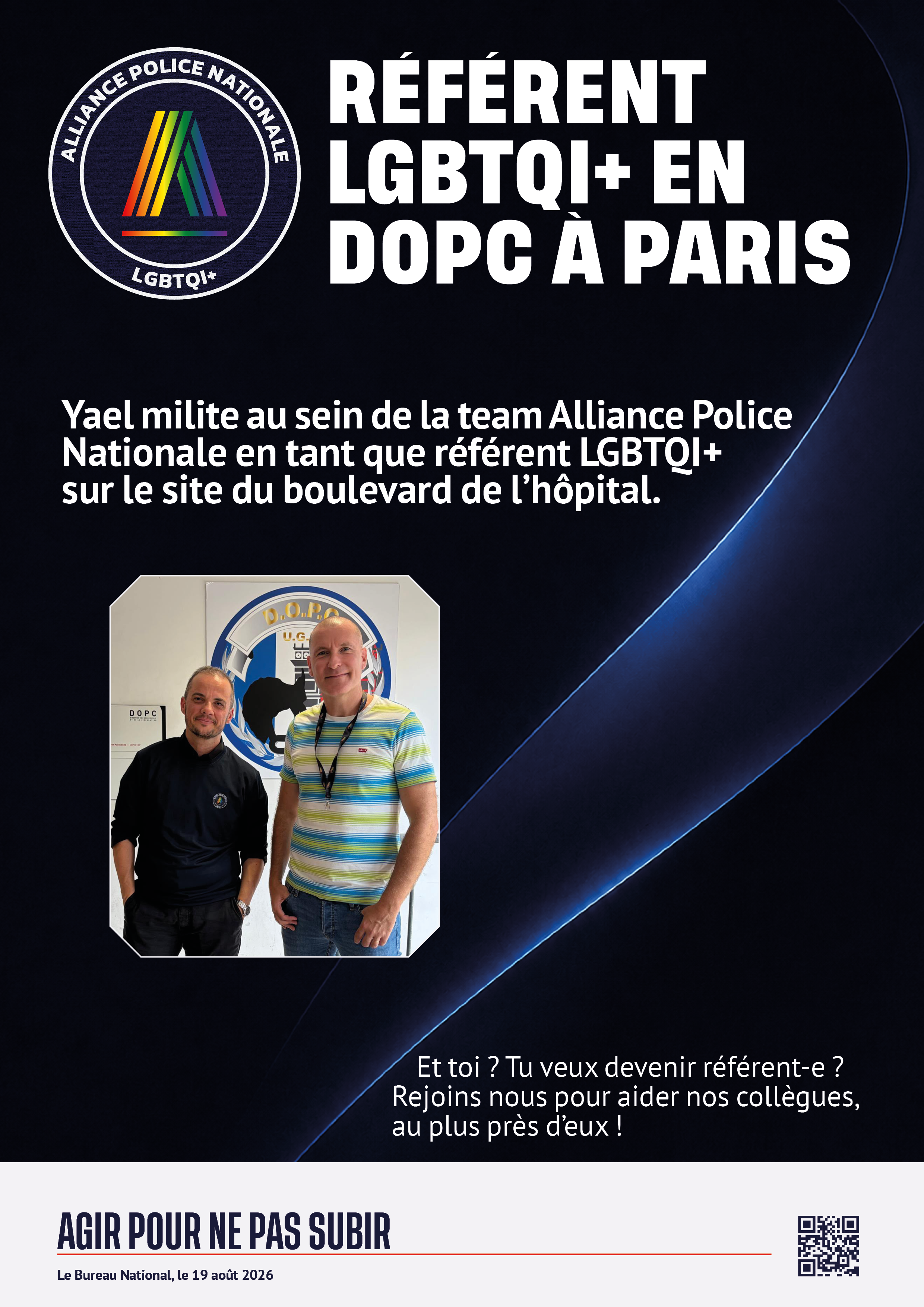 Référent lgbtqi+ en dopc à paris