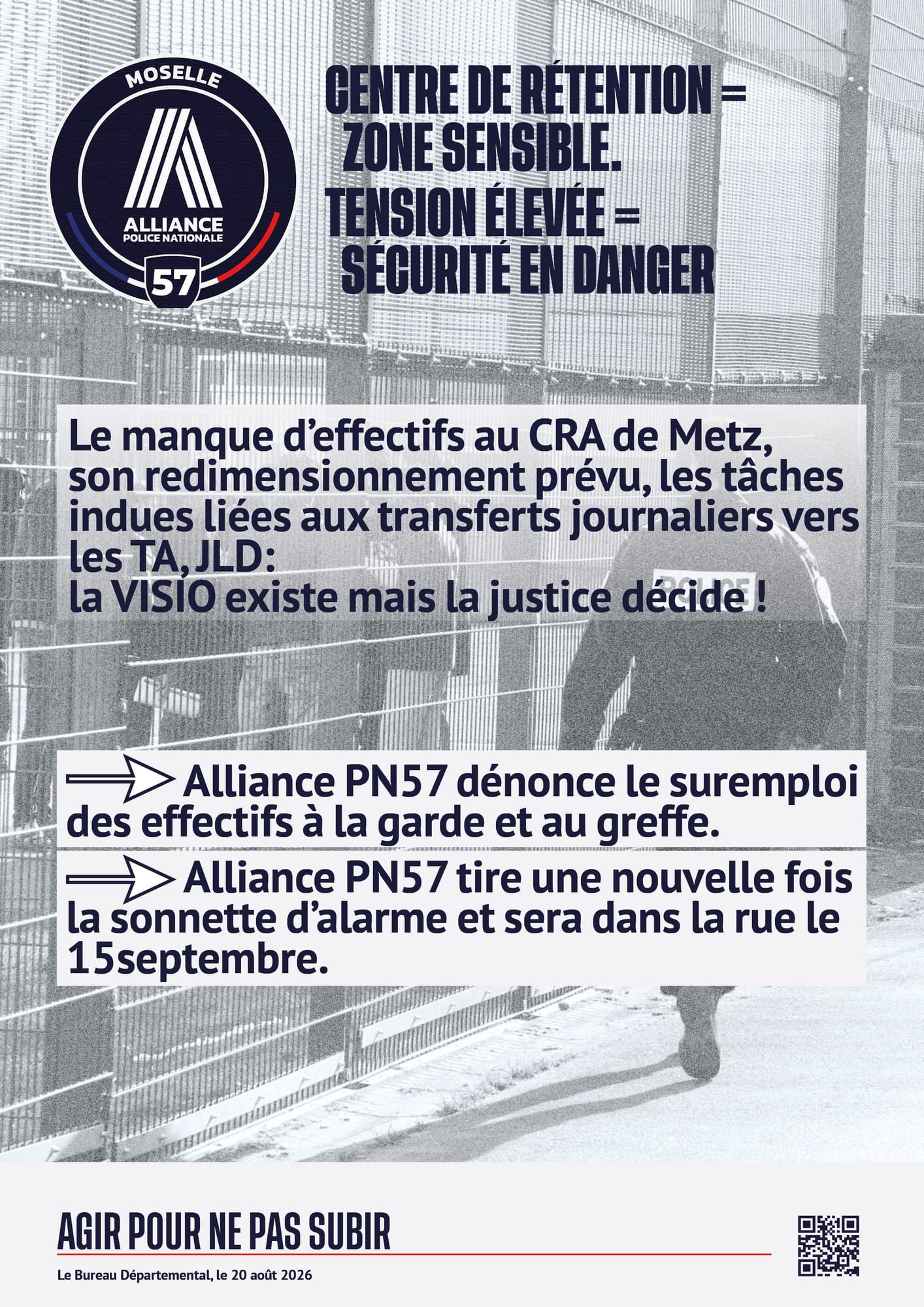 Metz - centre de rétention / zone sensible