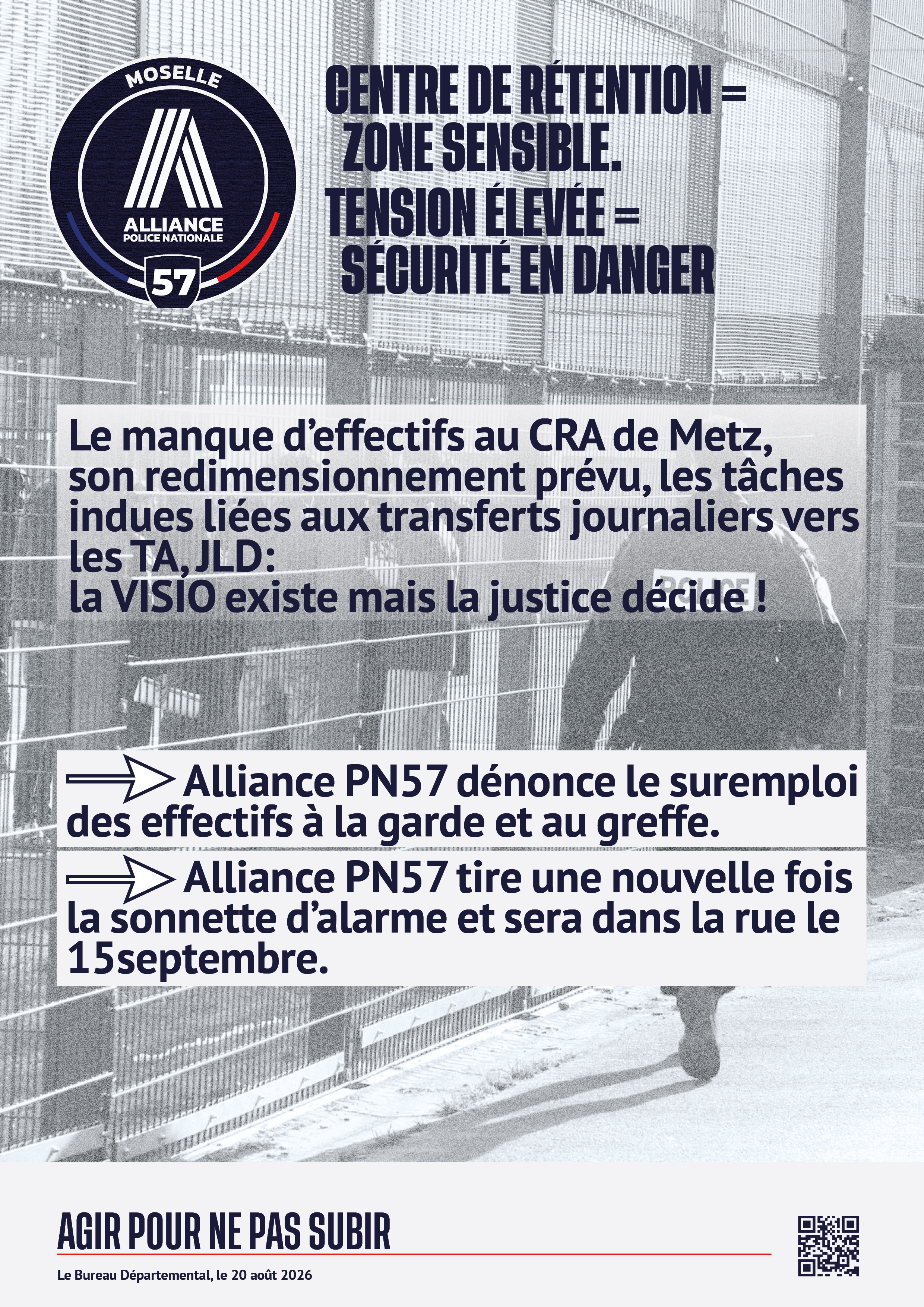 Metz - centre de rétention / zone sensible