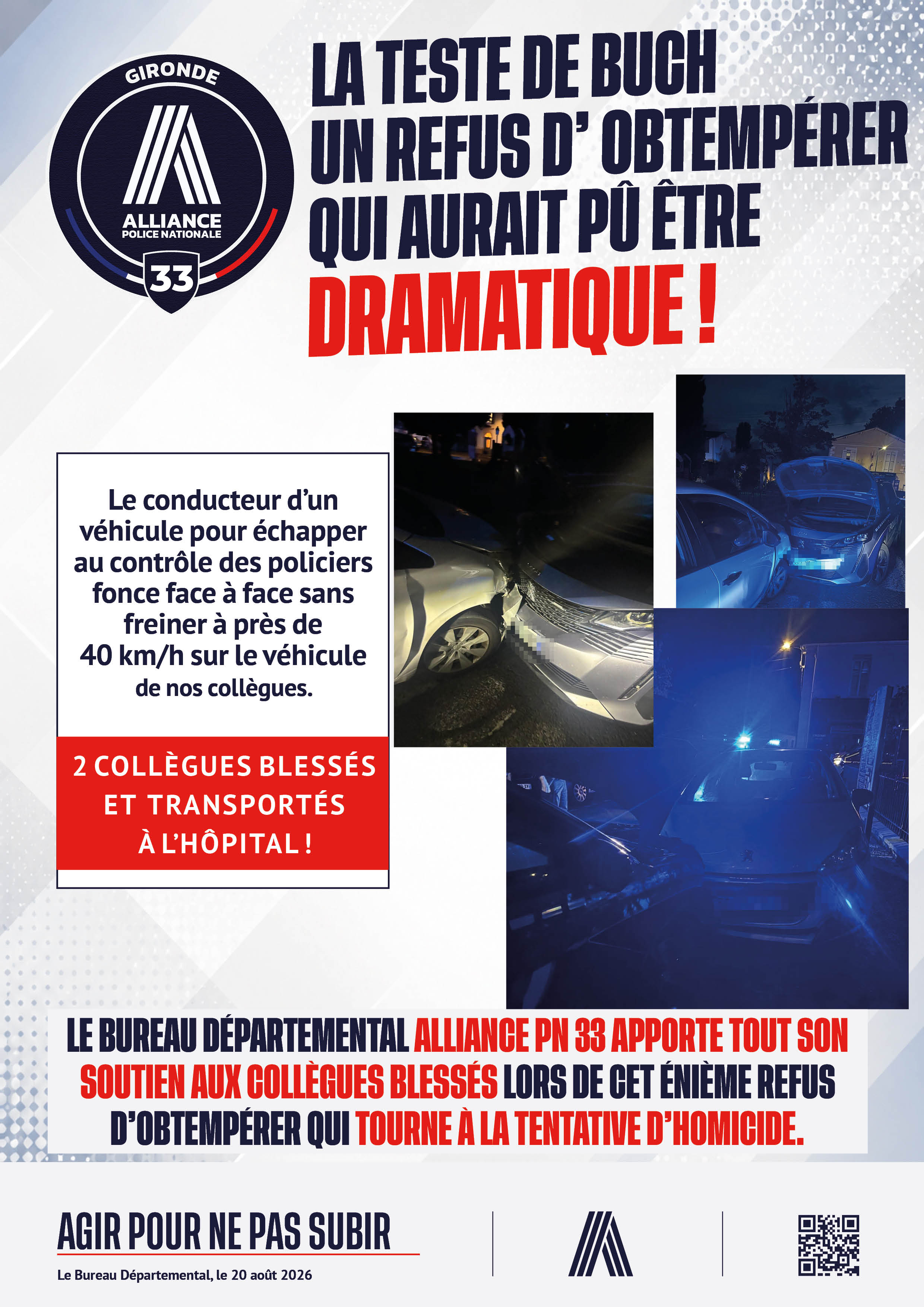 LA TESTE DE BUCH un refus d' obtempérer qui aurait pu être dramatique !