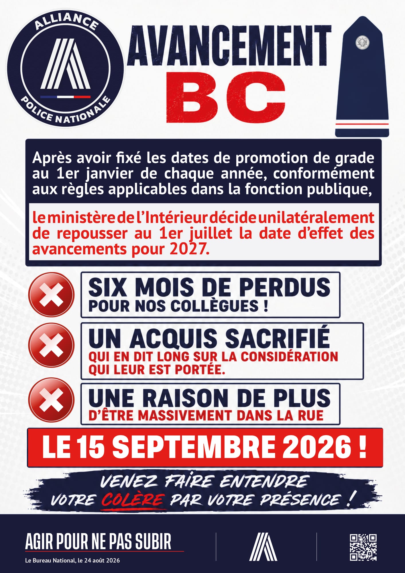 avancement bc