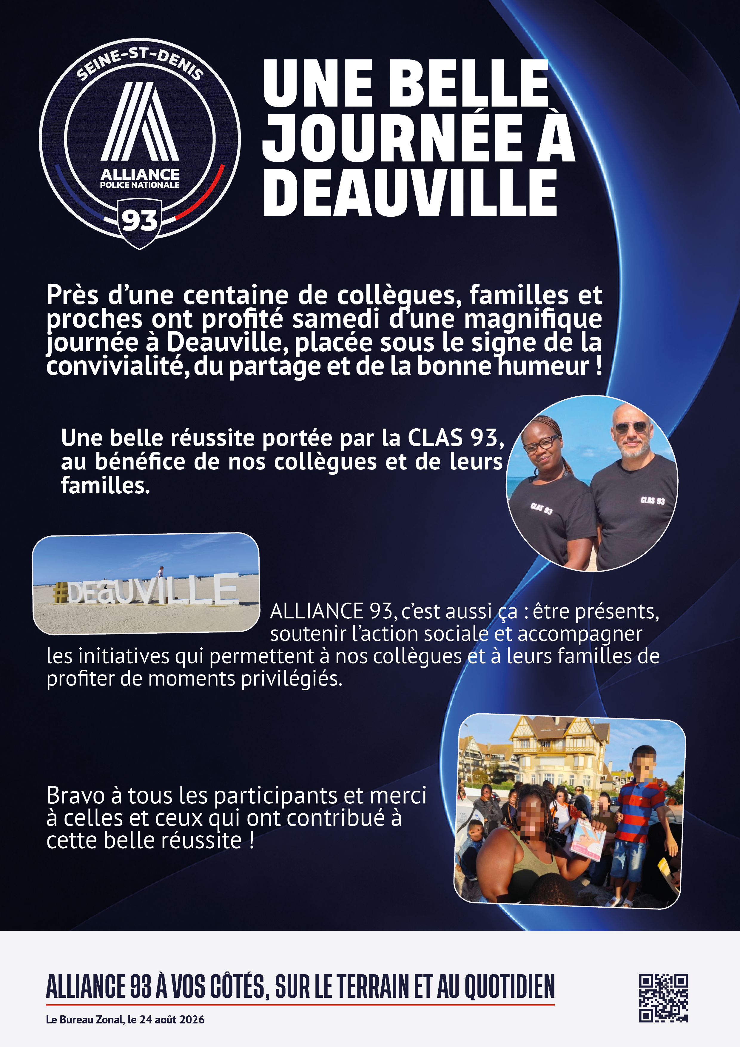 CLAS 93 : une belle journée à deauville