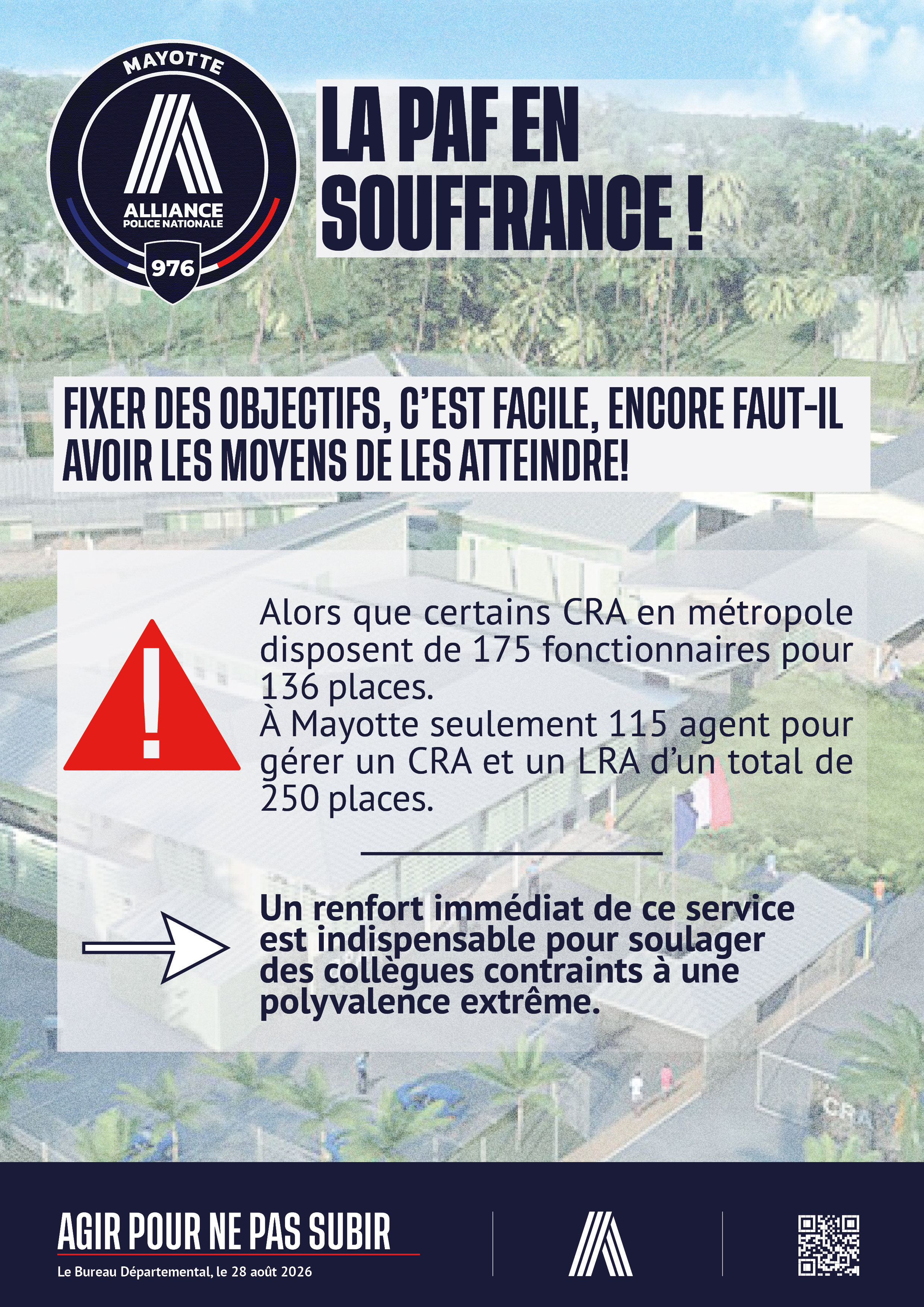 Mayotte - la paf en souffrance