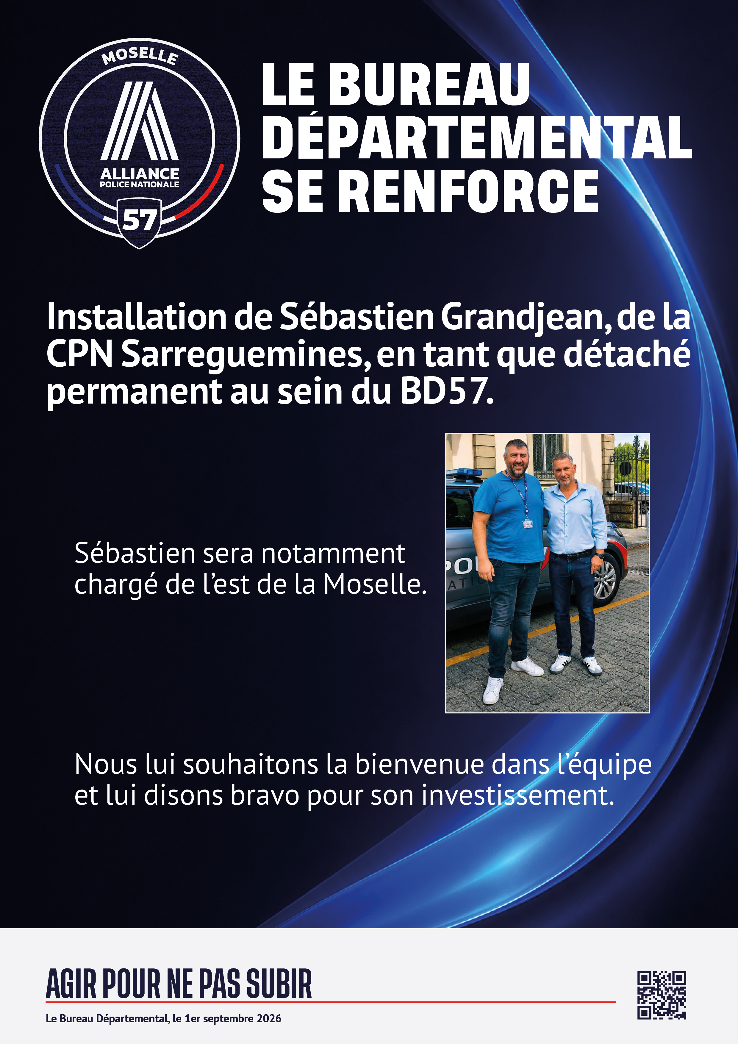 le BD 57 se renforce