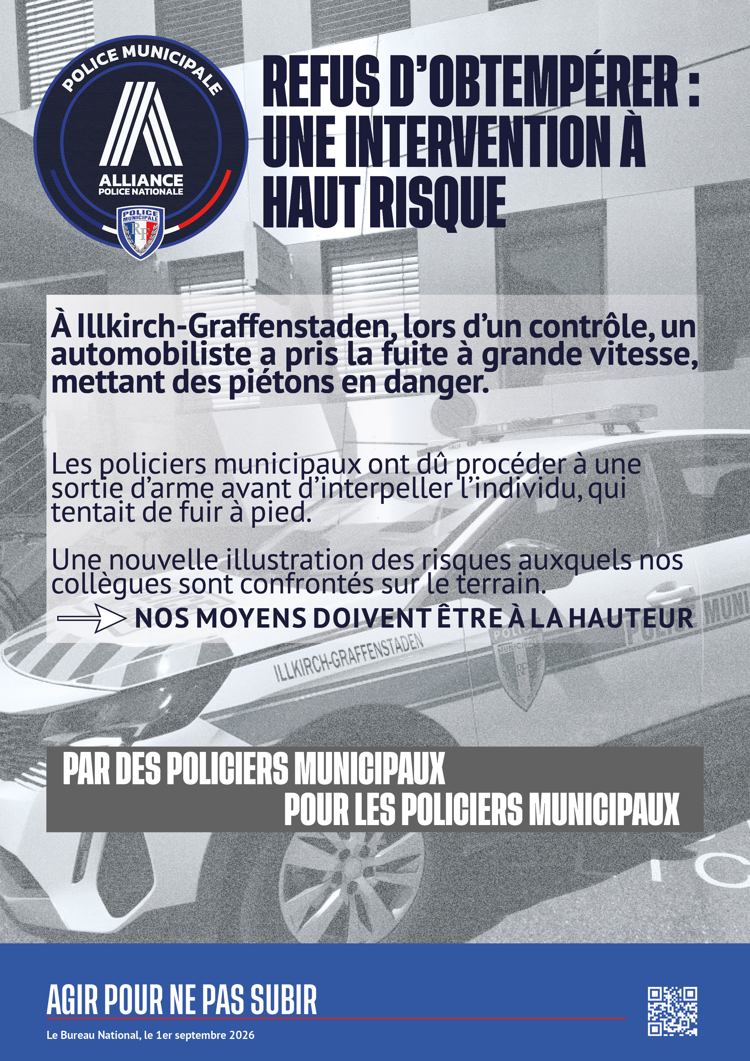 Illkirch-Graffenstaden : une intervention à haut risque.