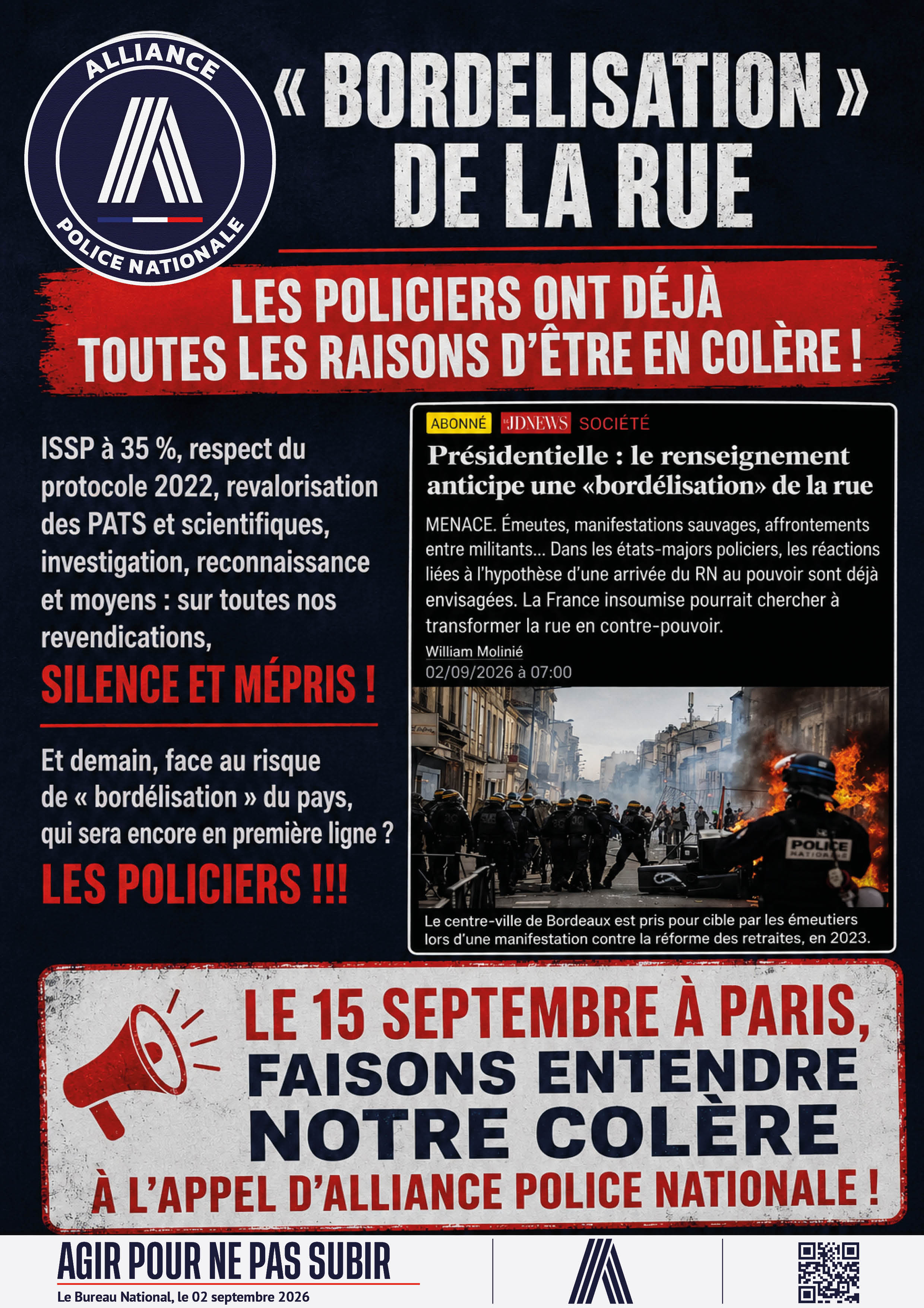 « BORDELISATION » DE LA RUE
