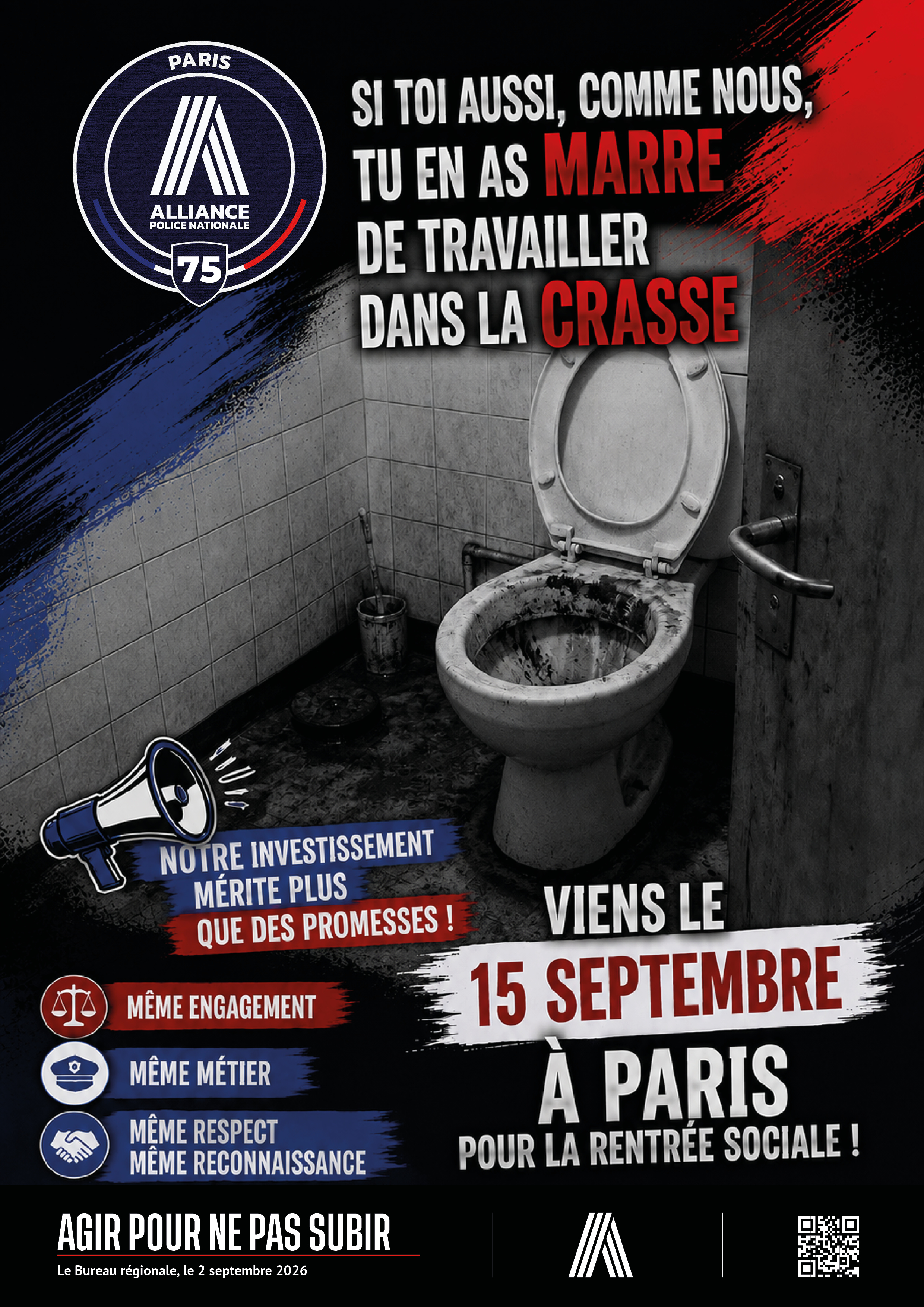 Si toi aussi, comme nous, tu en as marre de travailler dans la crasse.