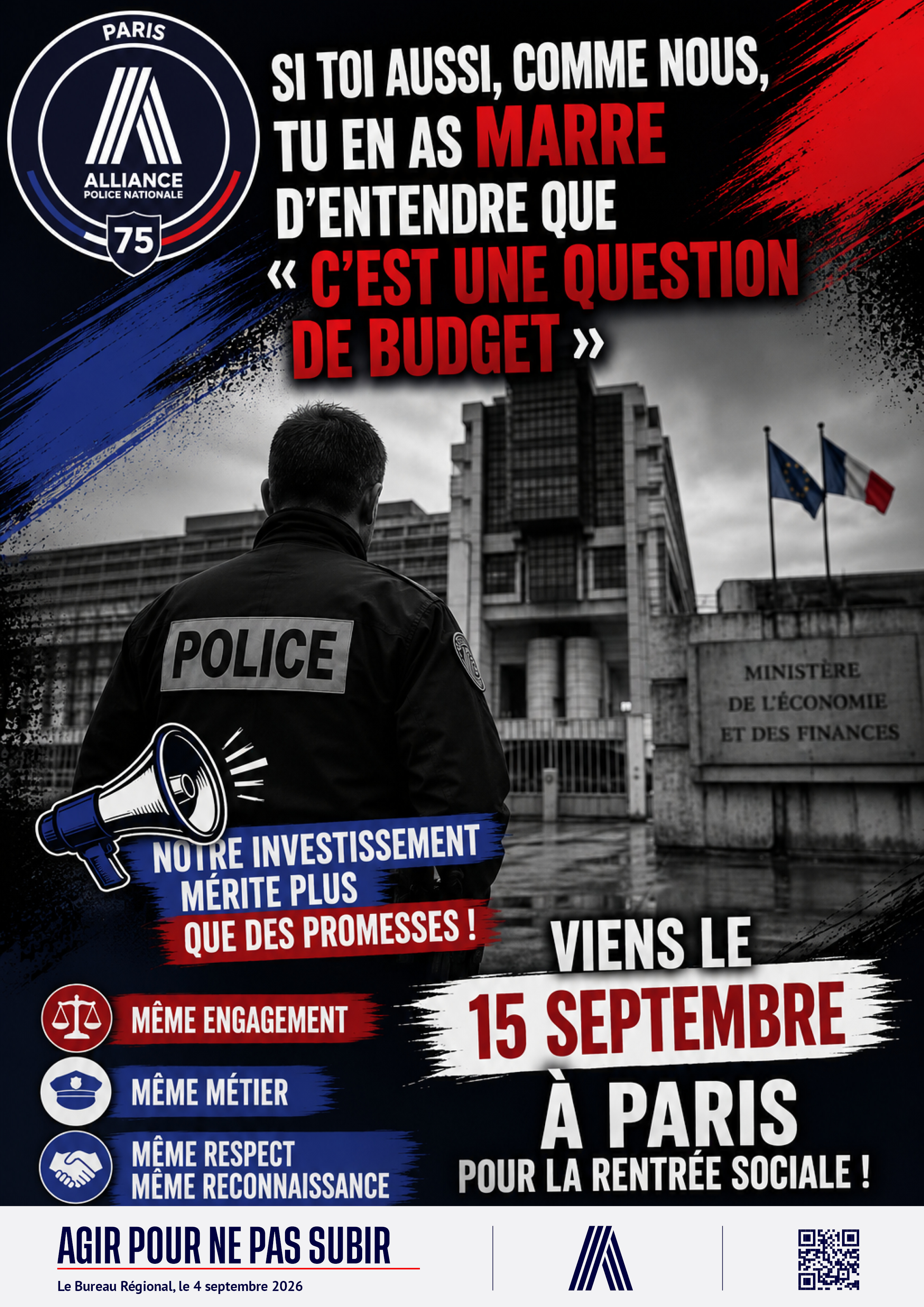 Si toi aussi, comme nous, tu en as marre d'entendre que "c'est une question de budget".
