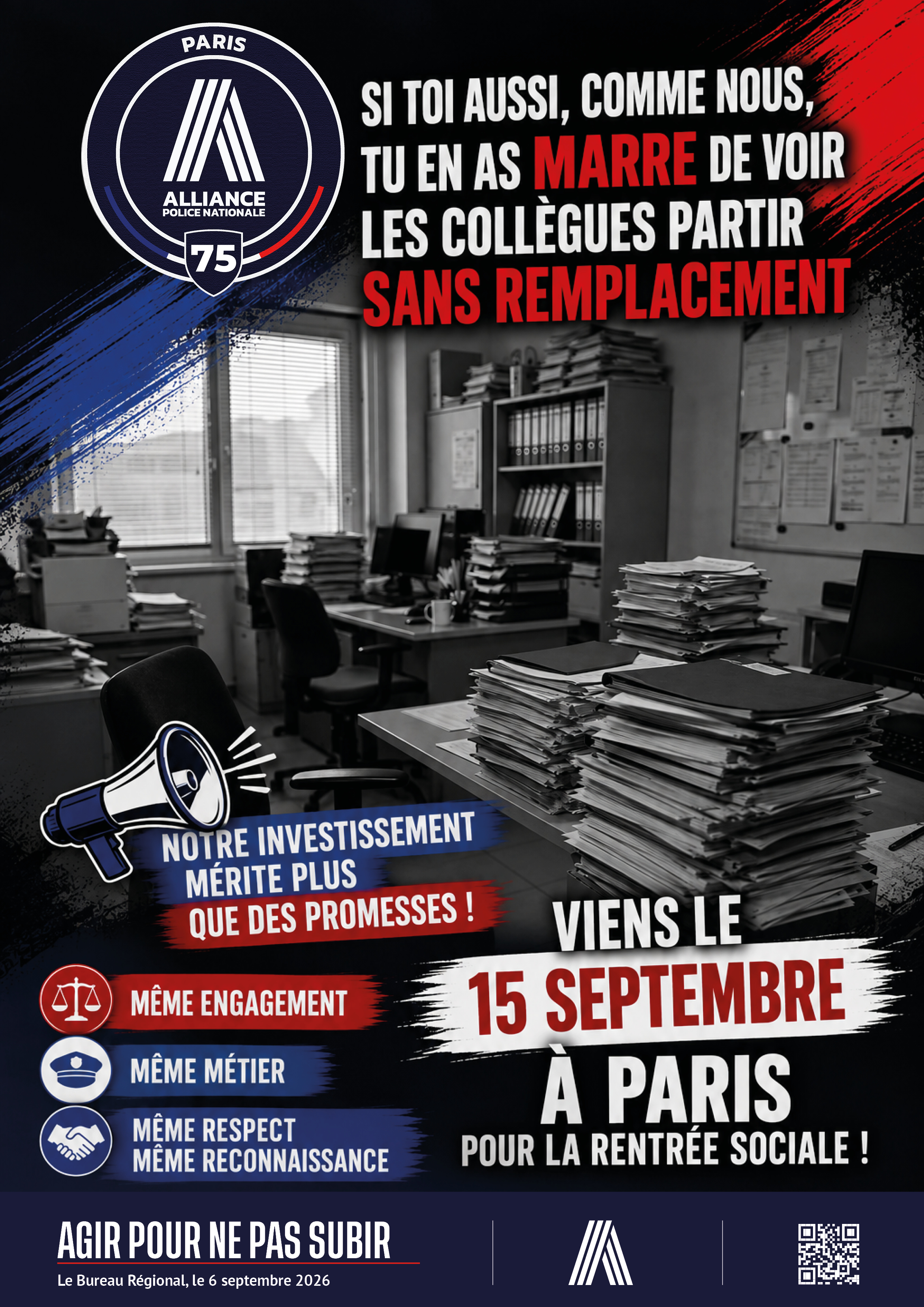SI TOI AUSSI, COMME NOUS, TU EN AS MARRE DE VOIR LES COLLÈGUES PARTIR SANS REMPLACEMENT