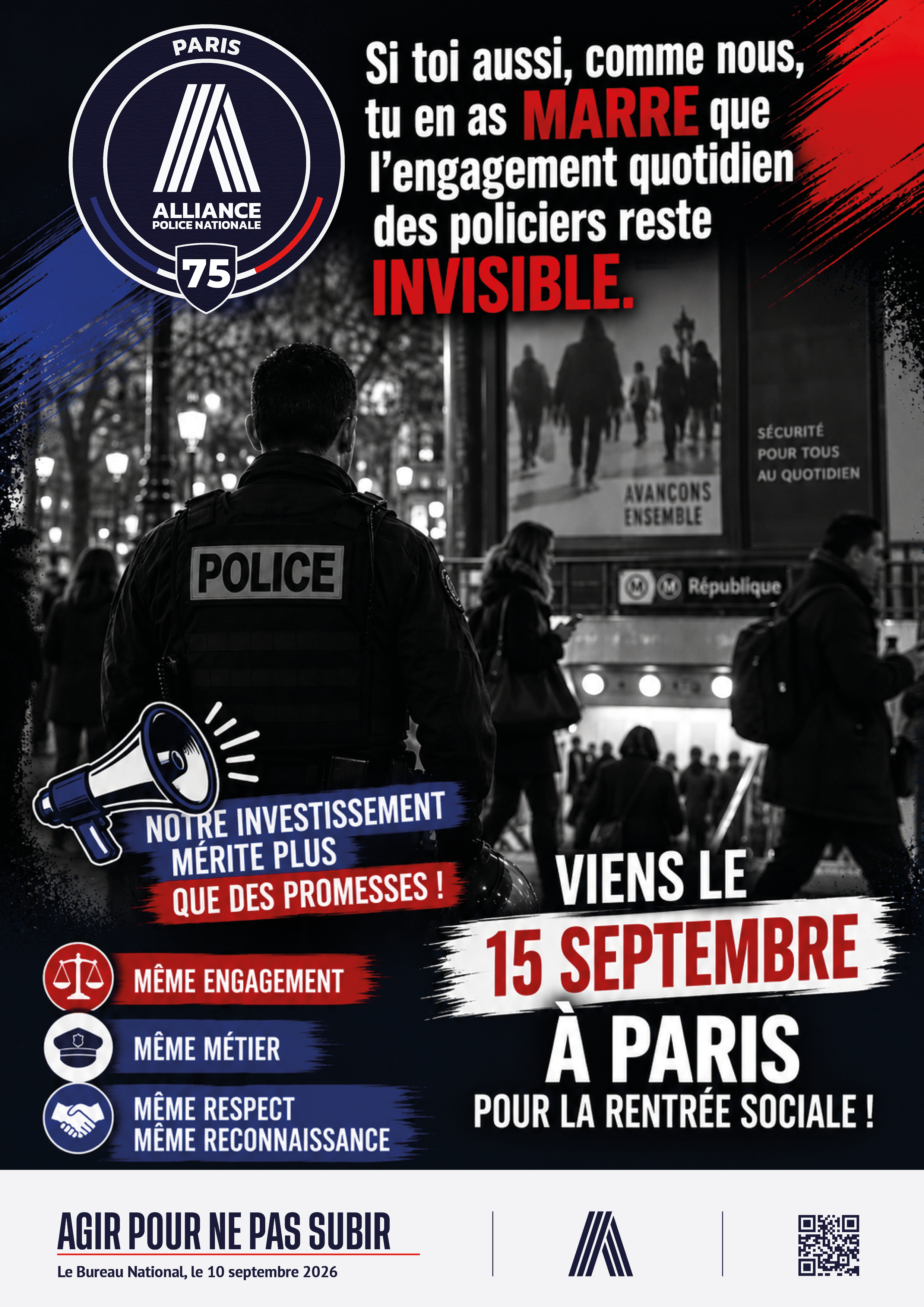 Si toi aussi, comme nous, tu en as marre que l'engagement quotidien reste invisible.